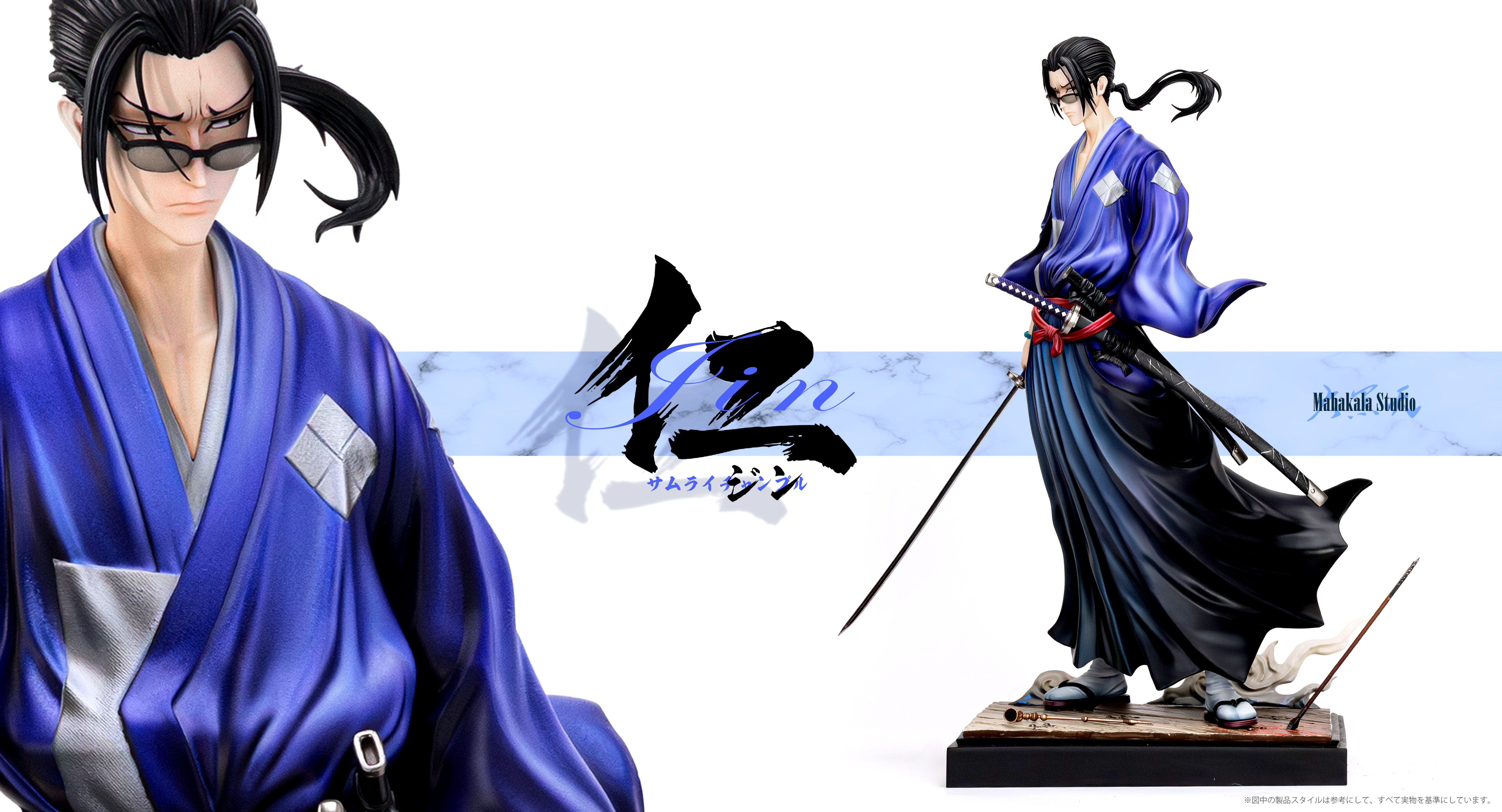 【Pre-sale】1/6 Scale Jin, Mugen and Fun-Samurai Champloo‌-Mahakala Studio