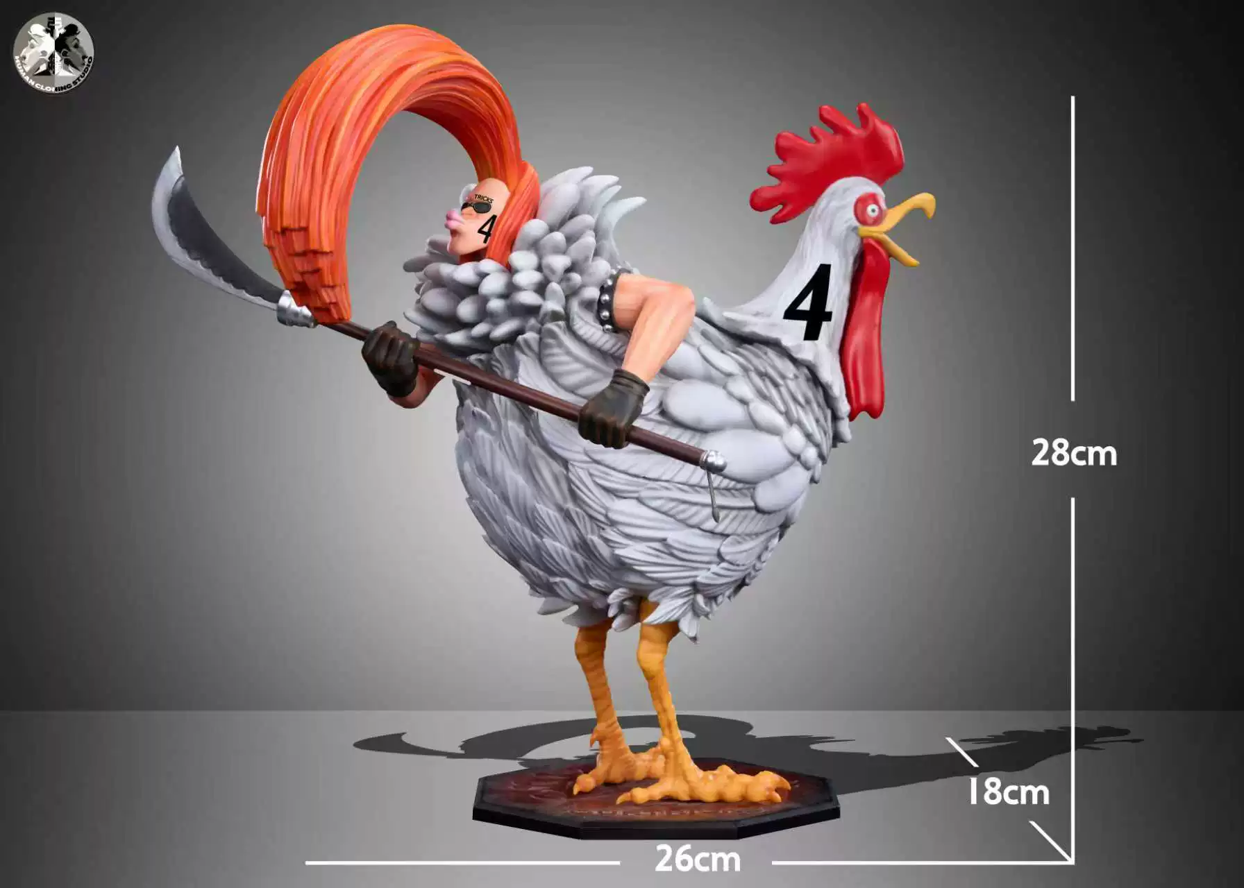 【Pre-sale】Giraffe Hamlet and Chicken Fourtricks-One Piece-Clone Studio