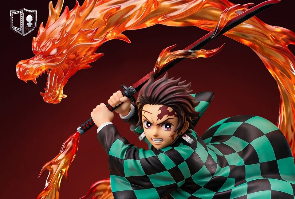 【Pre-sale】1/8 and 1/6 Scale Tanjiro Kamado with LED-Demon Slayer-YingShi Studio