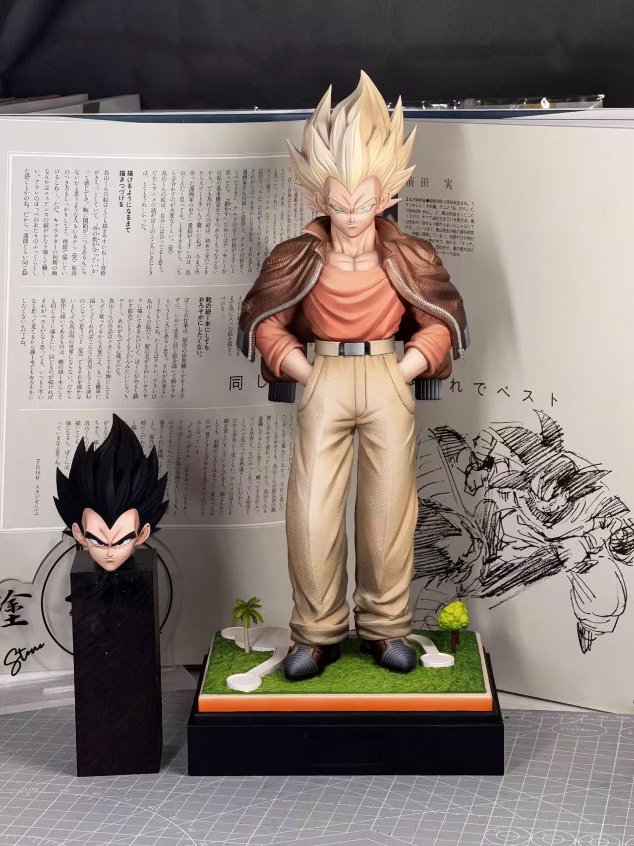 【Pre-sale】1/6 Scale Father Vegeta and Daughter Bra-Wish Studio