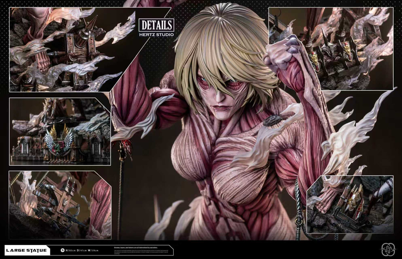 【Pre-sale】1/6 Scale Annie Leonhart and Female Titan-Attack on Titan-Hertz Studio