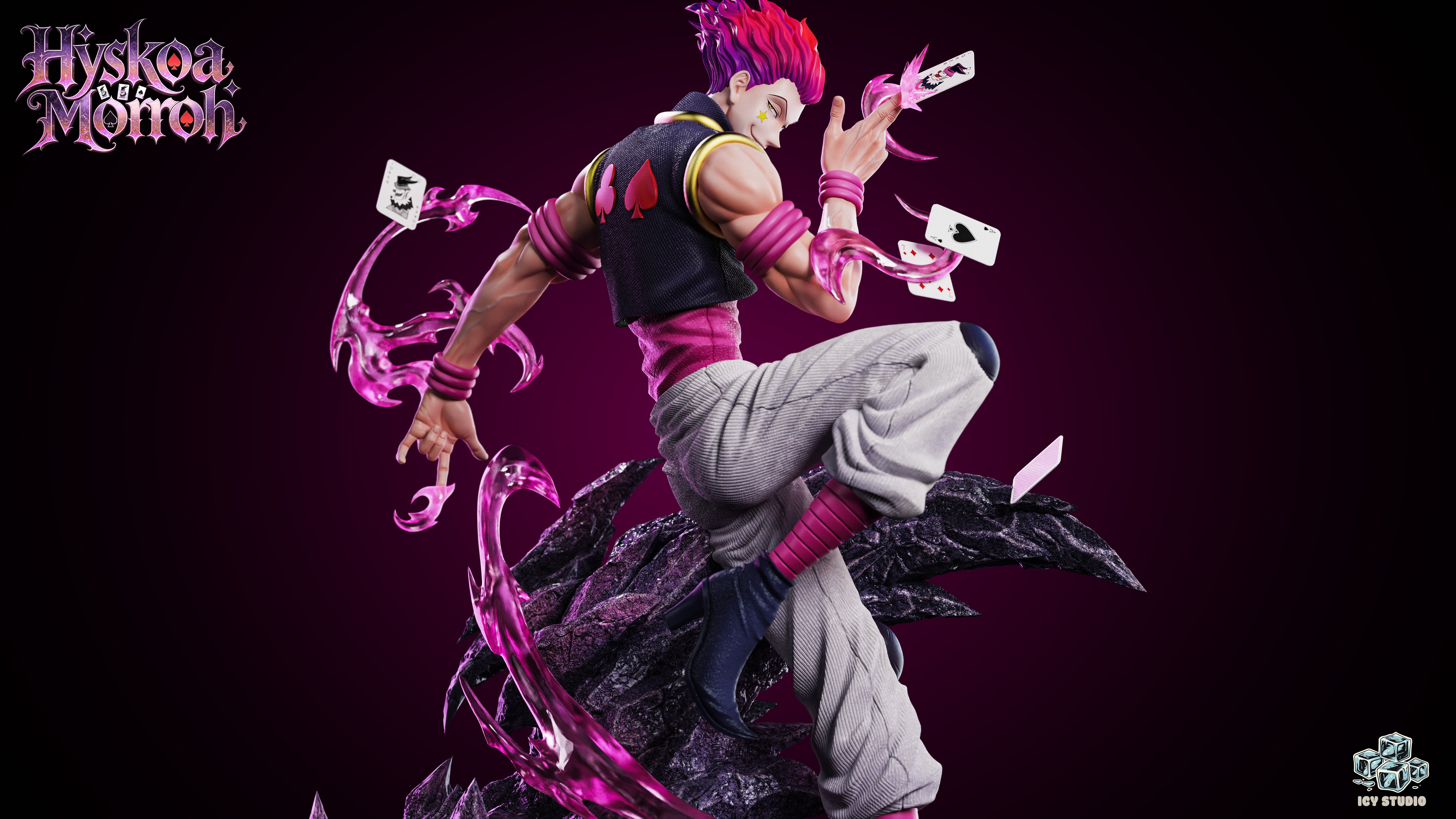 【Pre-sale】1/6 Scale Illumi Zoldyck and Hyskoa-Hunter X Hunter-Icy Studio