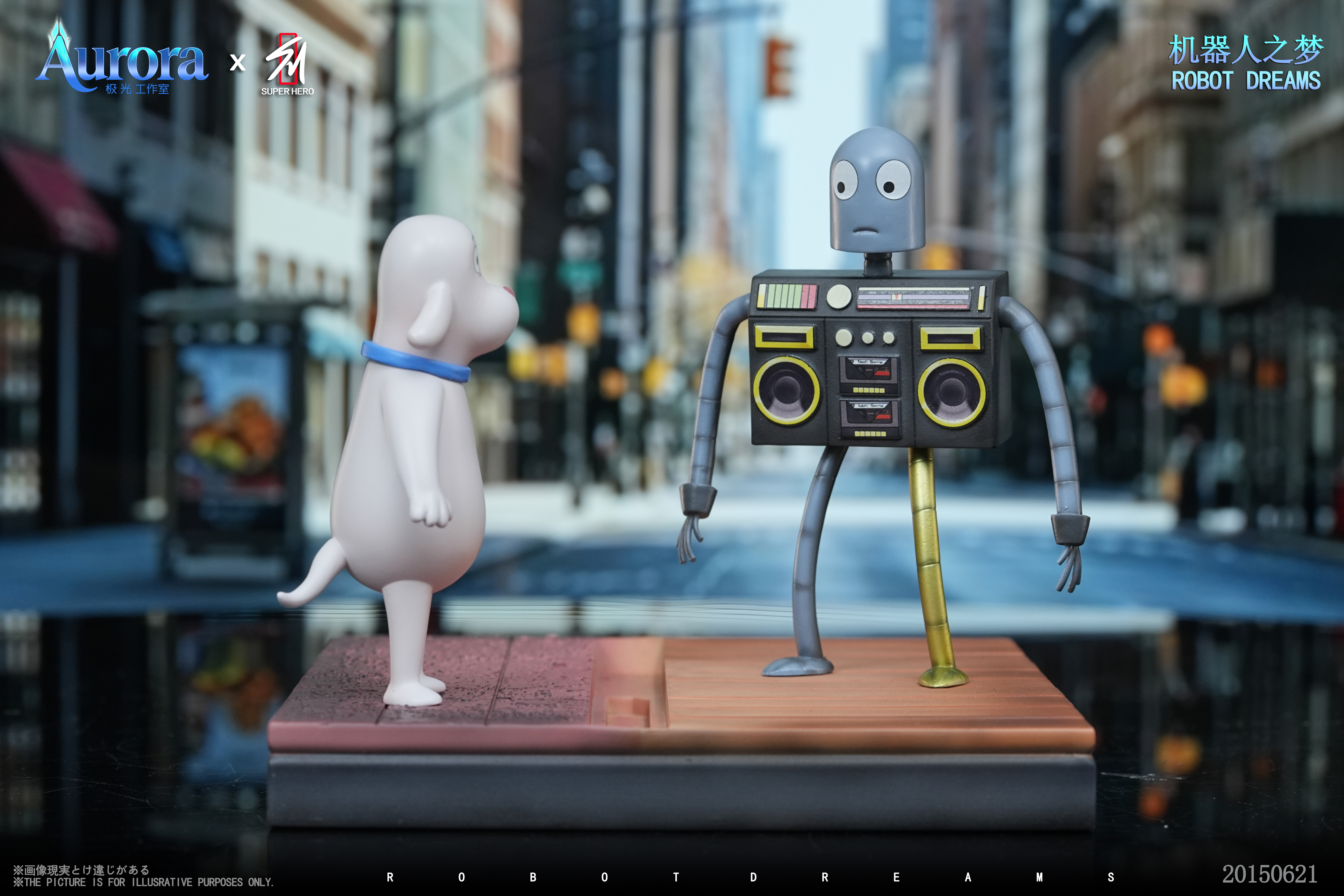 【Pre-sale】Robot and Dog-Robot Dreams-Aurora x SUPER HERO Studio