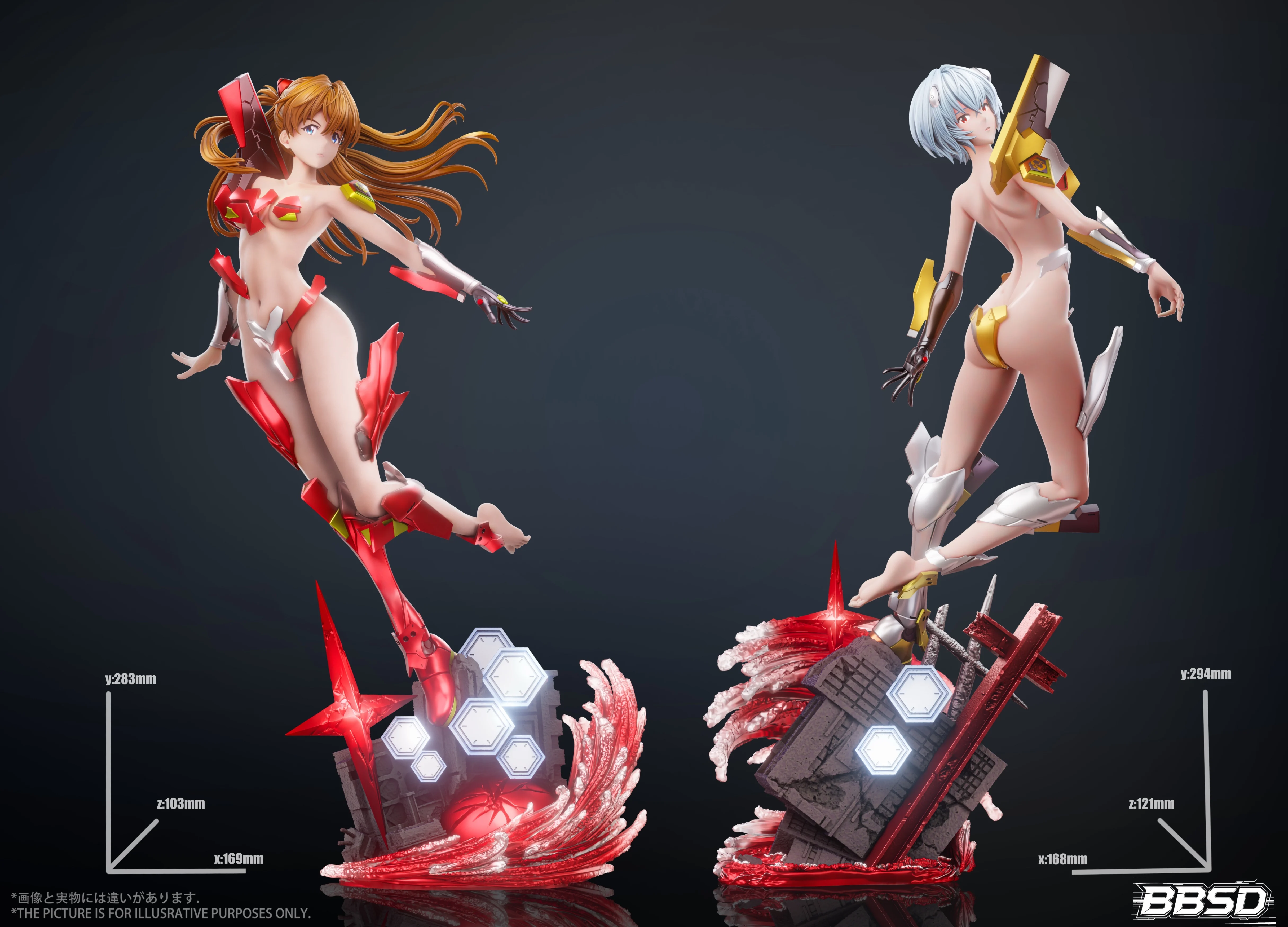【Pre-sale】Asuka and Ayanami Rei-BBSD Studio