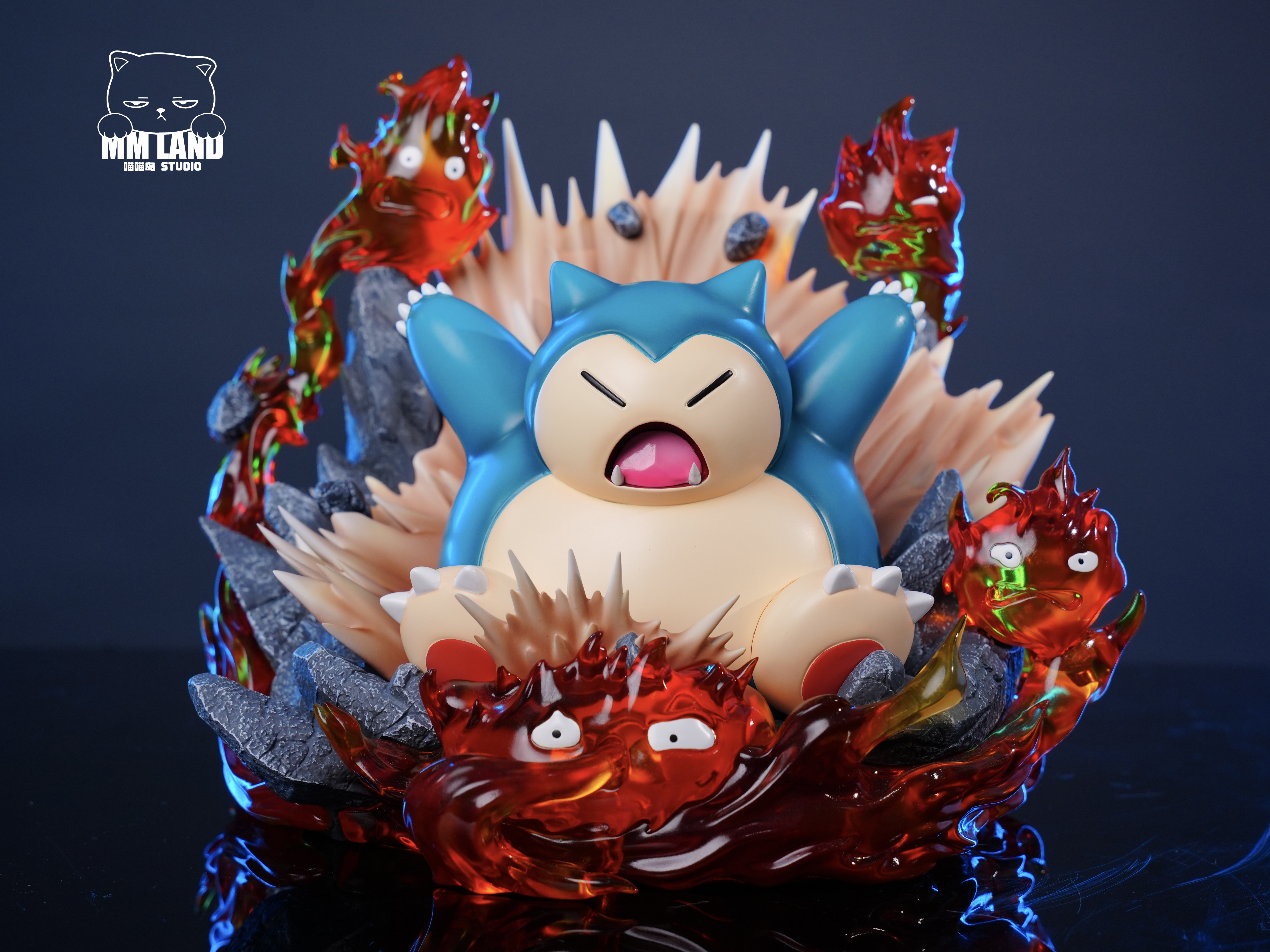 【Pre-sale】Snorlax WITH Calcifer-Pokemon-MMLAND Studio