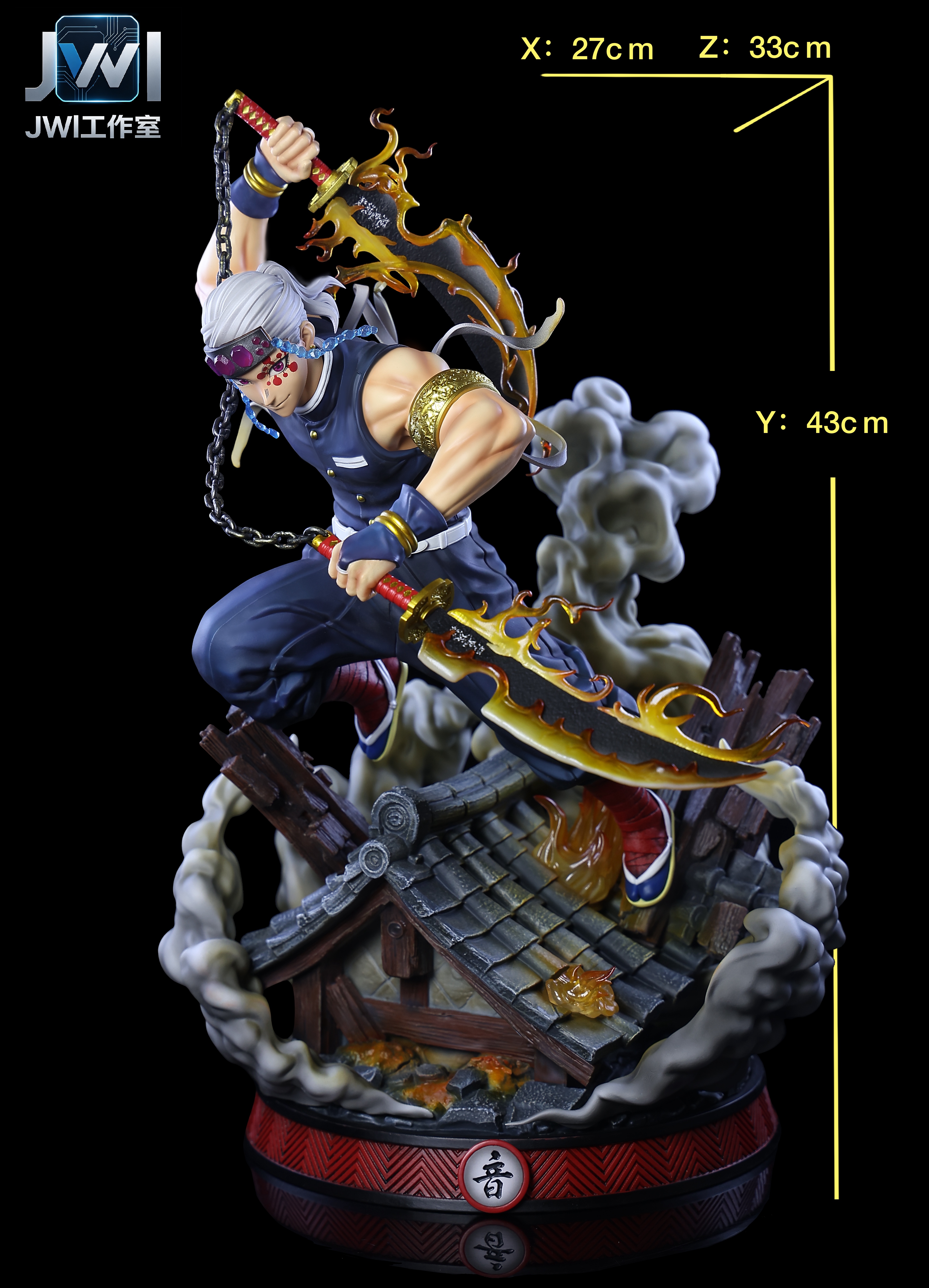 【Pre-sale】1/6 Scale Uzui Tengen-Demon Slayer-JWI Studio