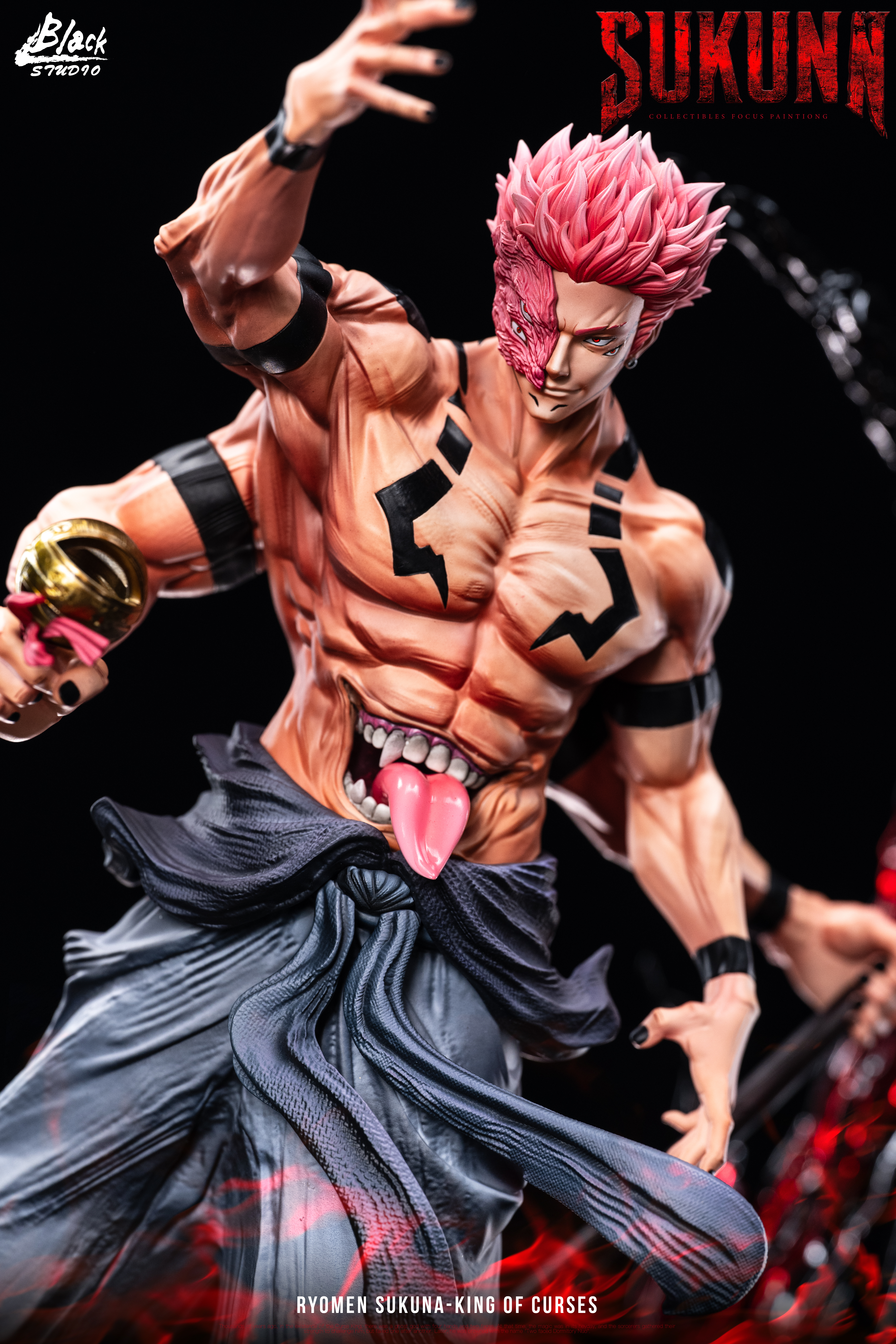 【Pre-sale】Ryomen Sukuna-Jujutsu Kaisen-Black Studio