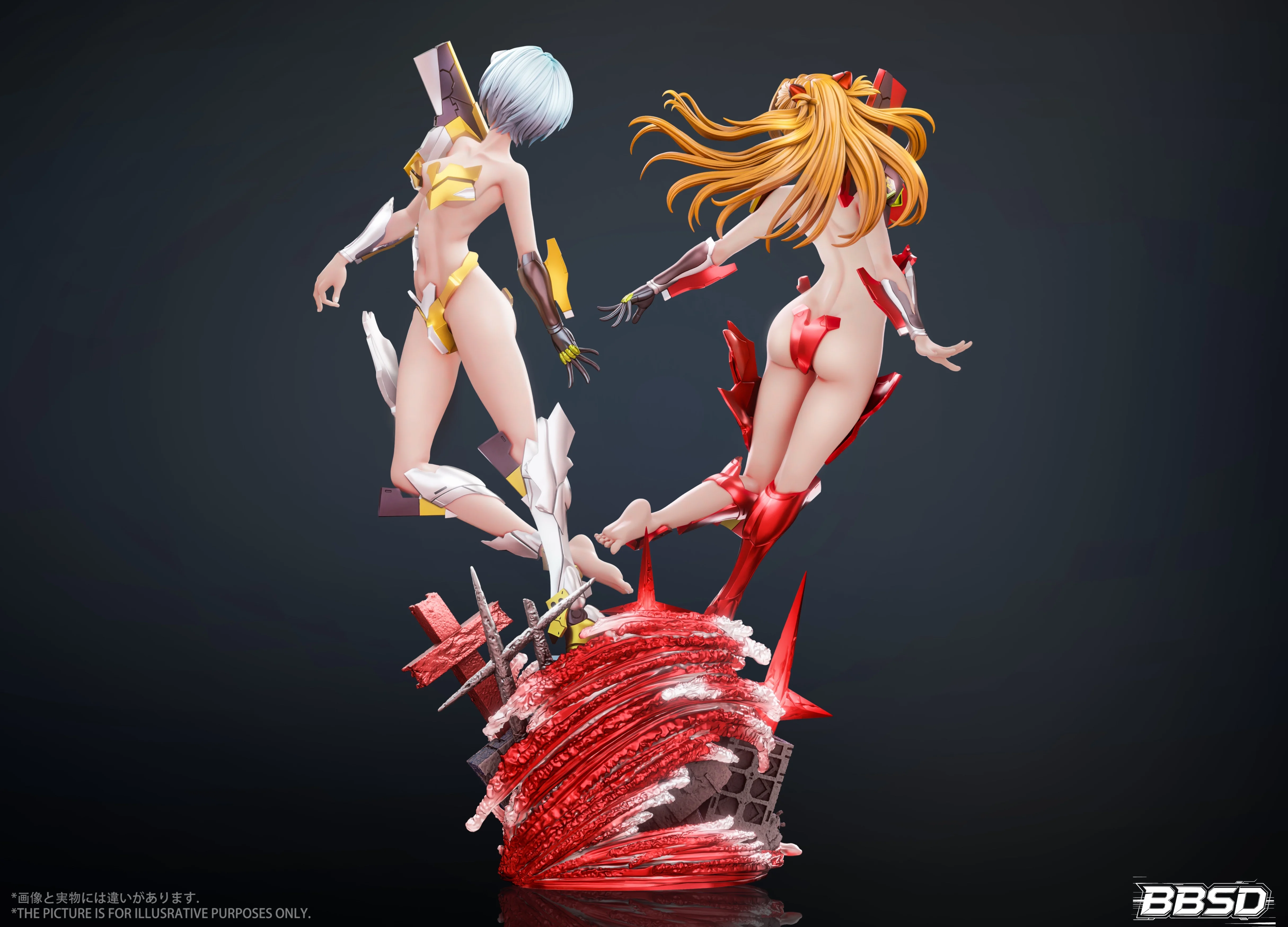 【Pre-sale】Asuka and Ayanami Rei-BBSD Studio