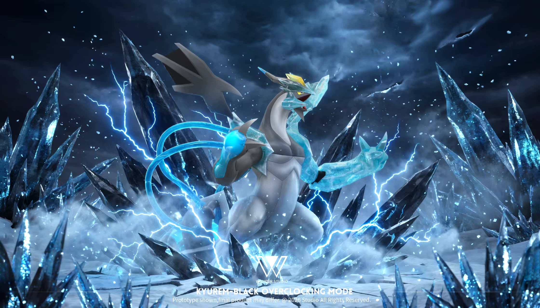 【Pre-sale】1/20 Scale Kyurem-Pokemon-Wonder Studio