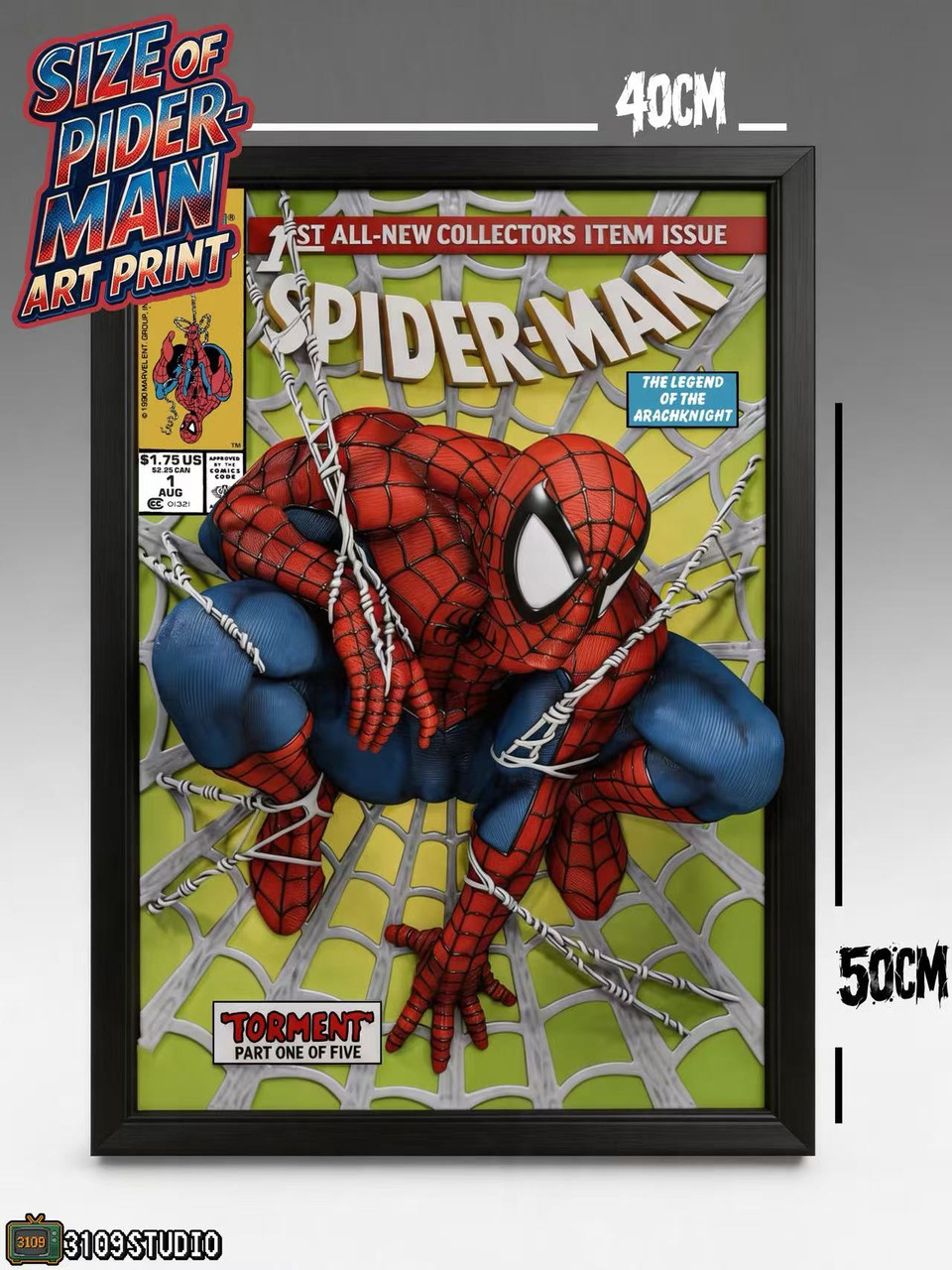 【Pre-sale】1/4 Scale Mural Spider Man-3109 Studio