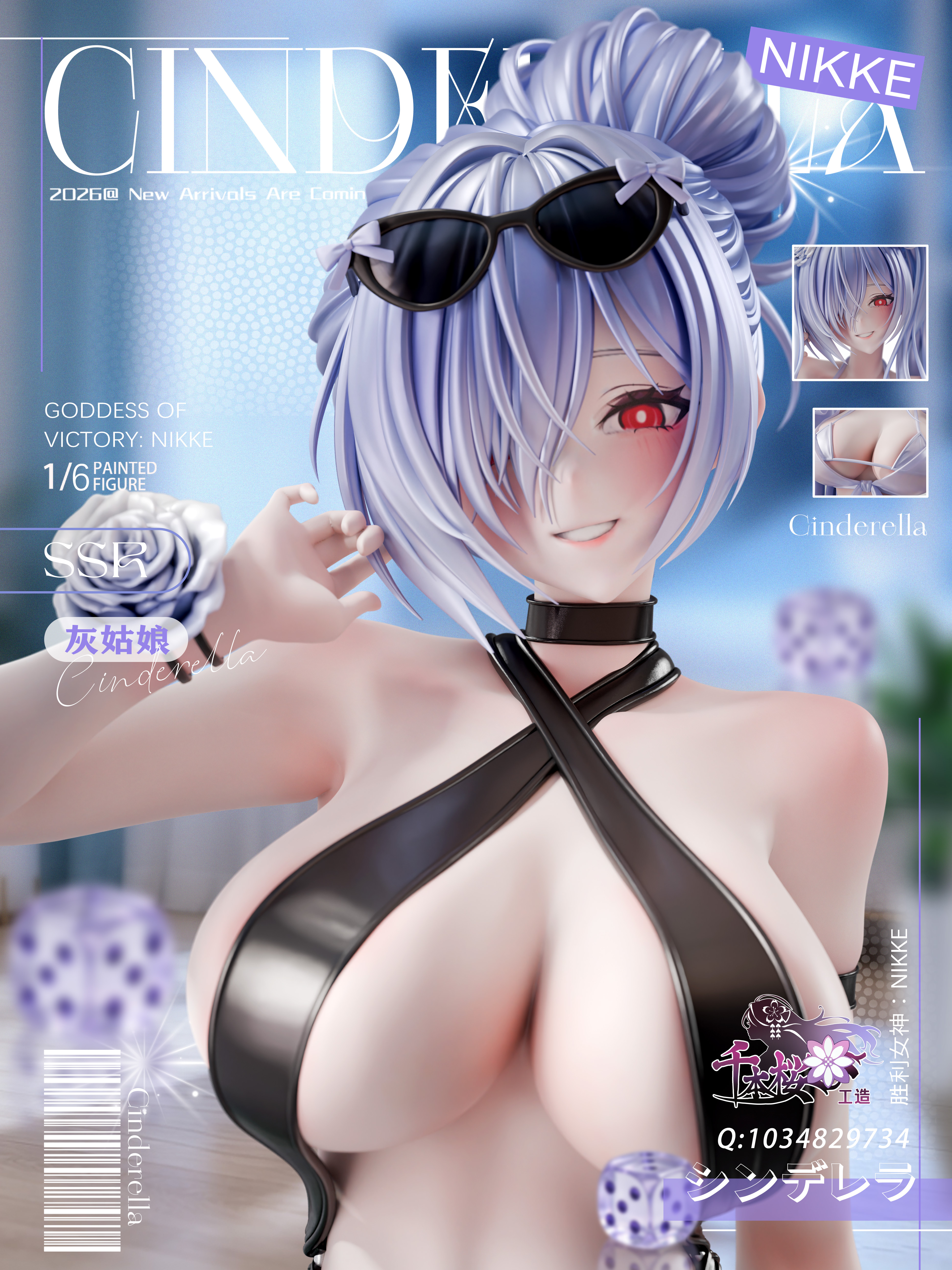 【Pre-sale】1/6 Scale Cinderella‌-Goddess of Victory: Nikke-QBYGZ Studio
