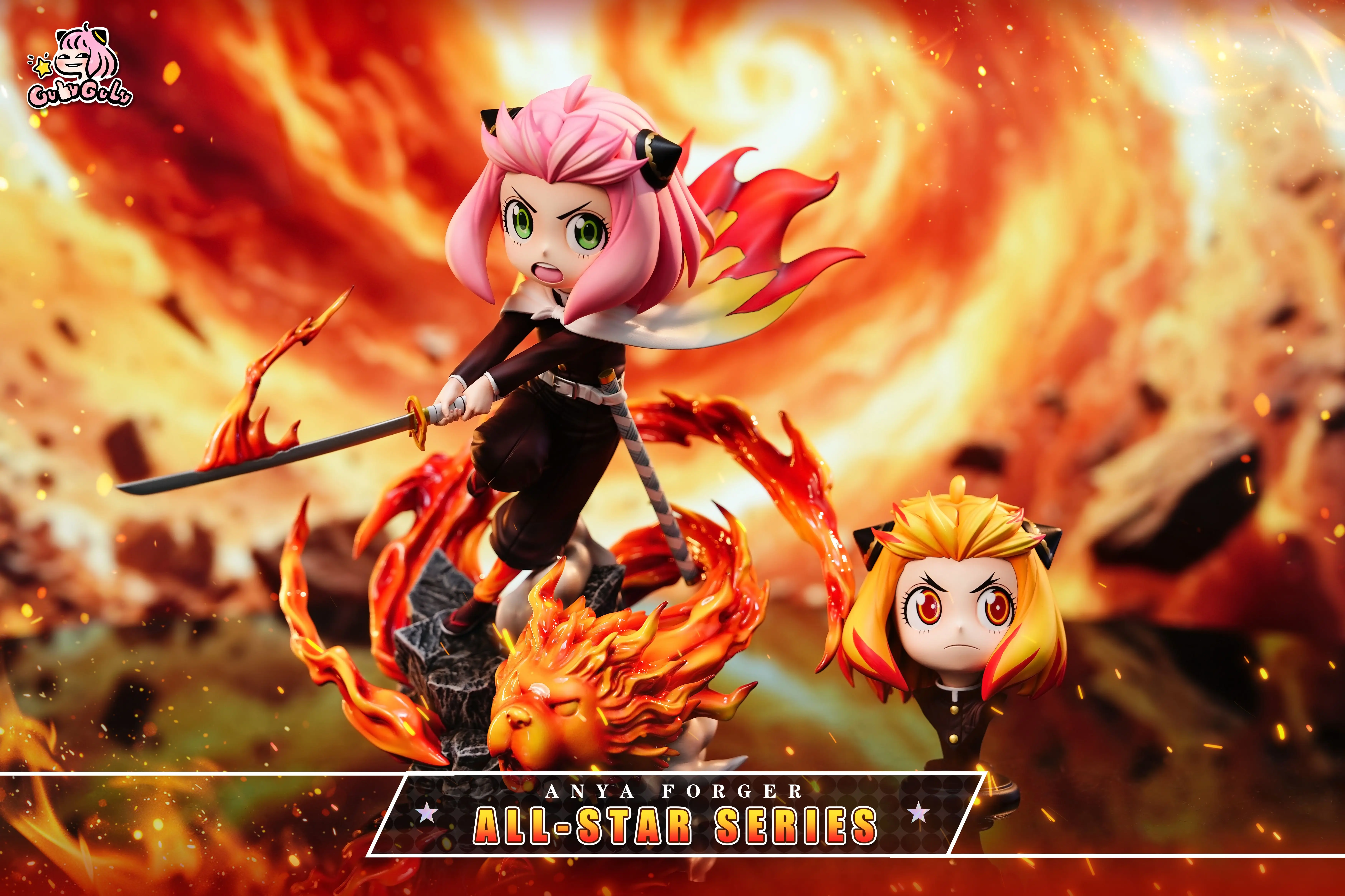 【Pre-sale】Anya COS Rengoku Kyoujurou-SPY X FAMILY-GULUGULU Studio