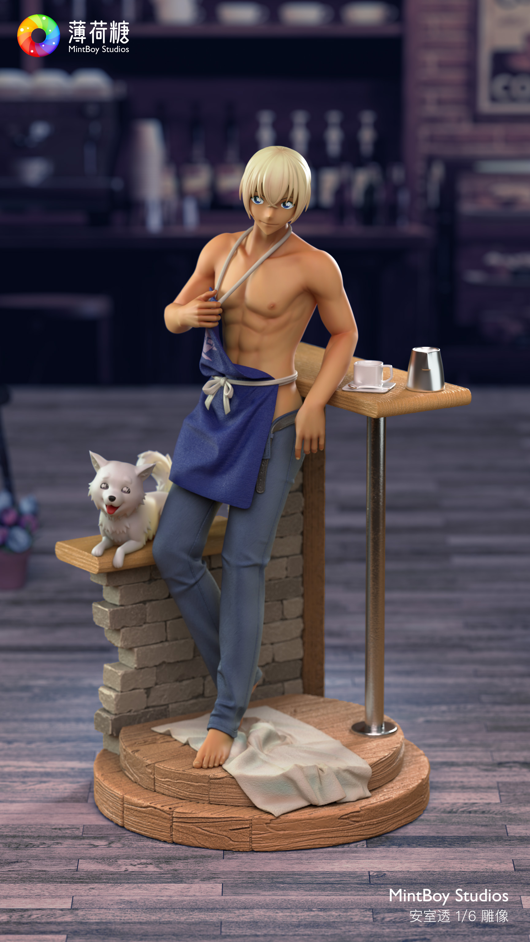 【Pre-sale】1/6 Scale Zero Furuya Rei-Detective Conan-MintBoy Studio