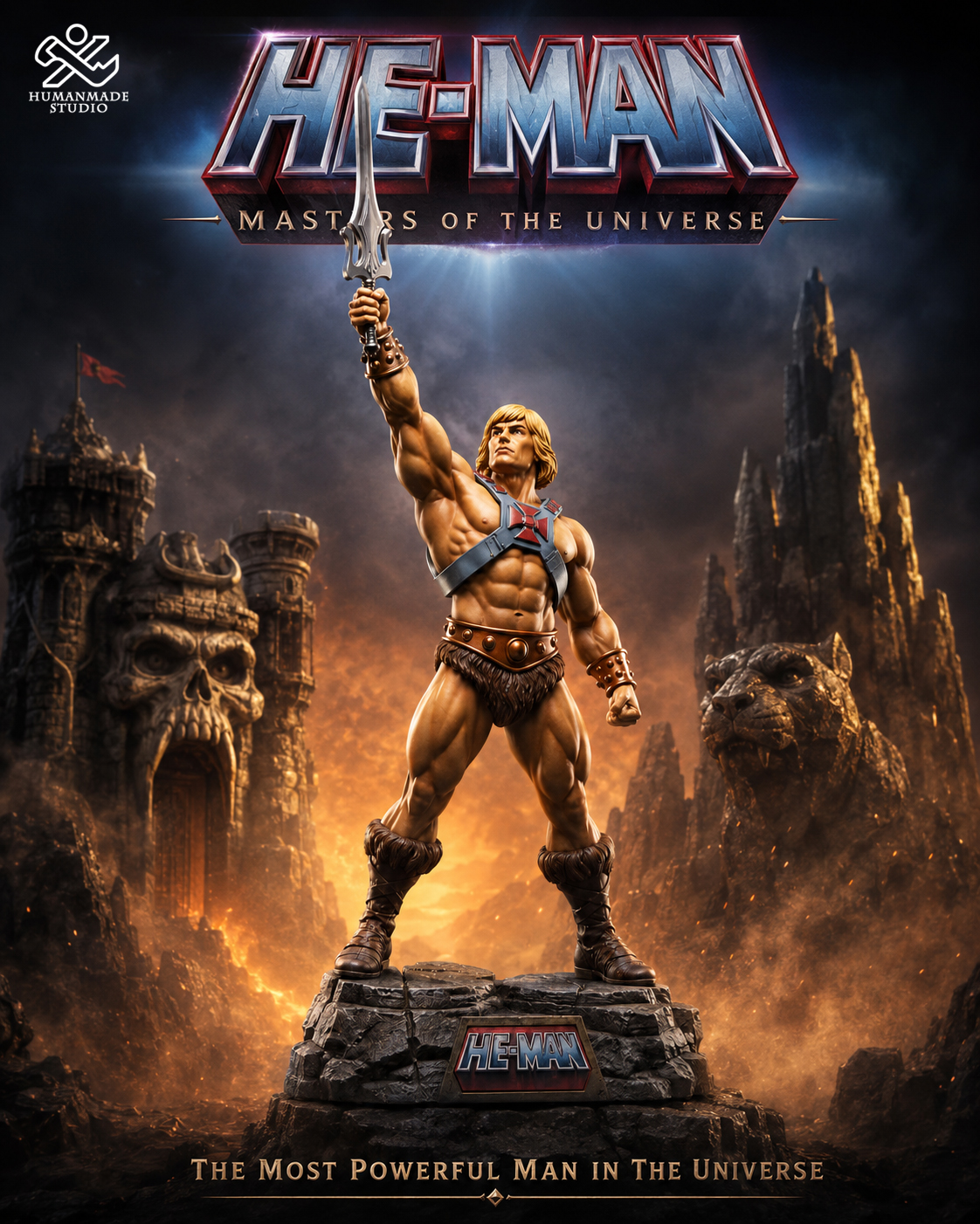 【Pre-sale】1/4 Scale He-Man-Humanmade Studio