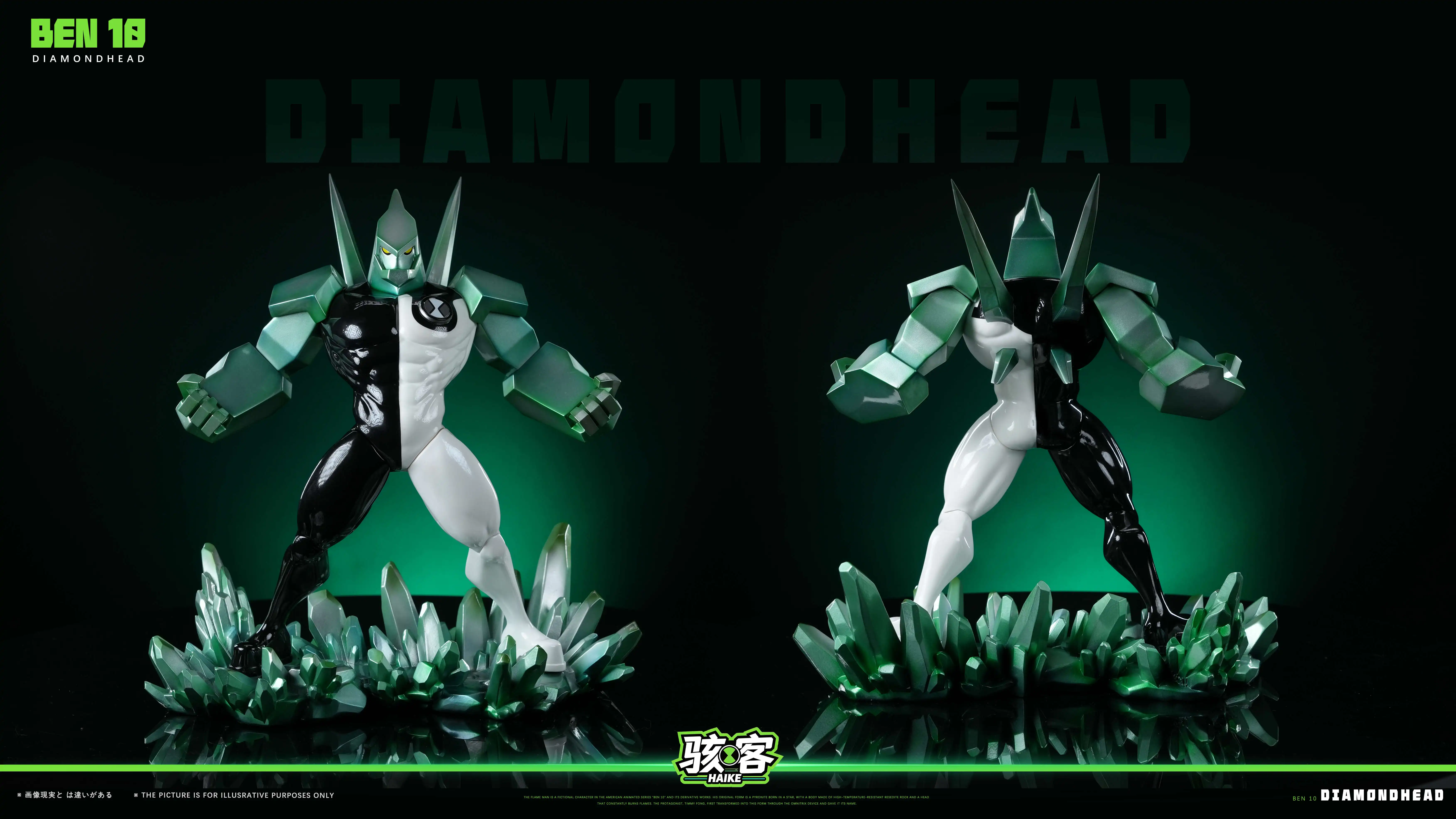 【Pre-sale】Heatblast and Diamondhead-Ben 10-Haike Studio
