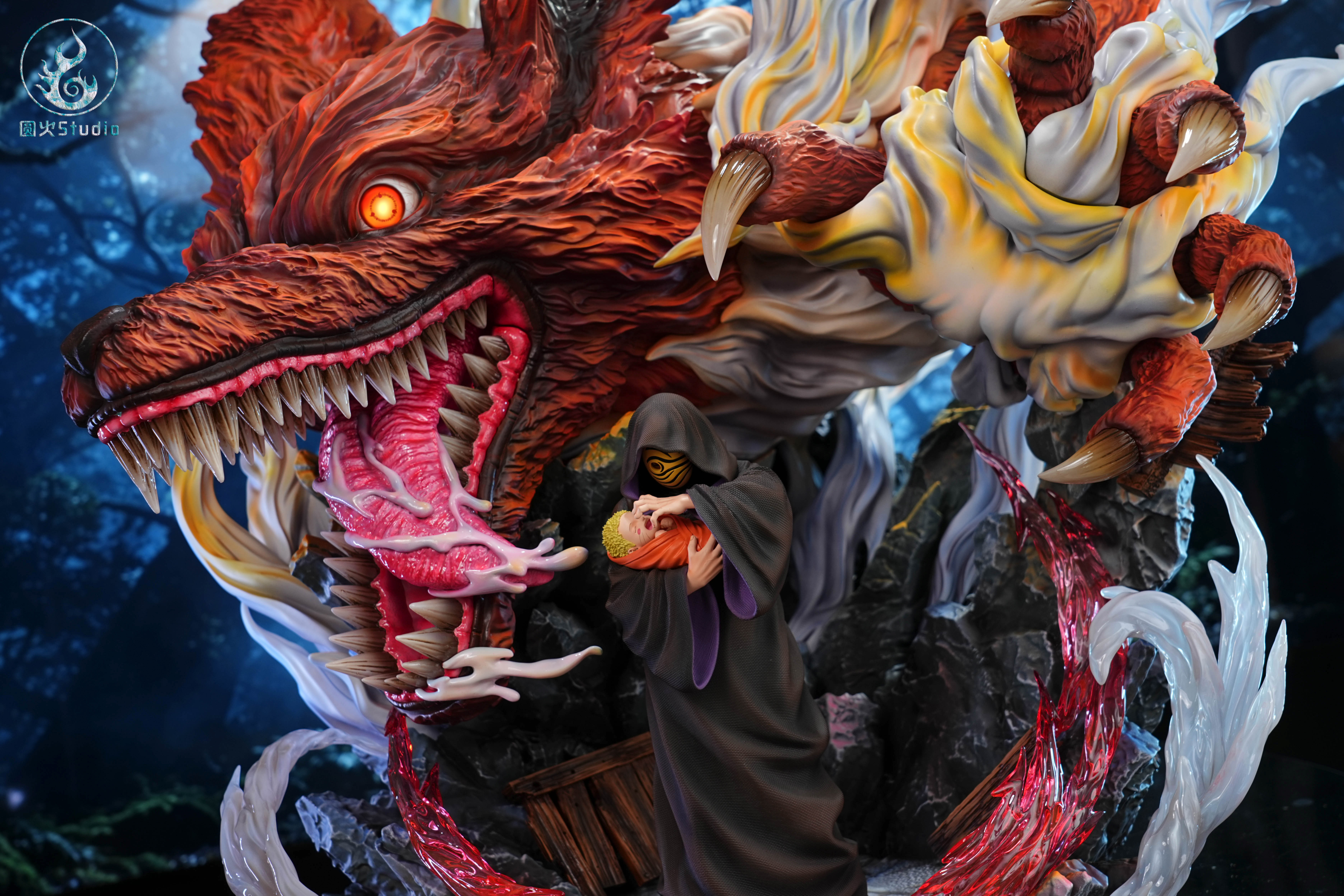 【Pre-sale】1/5 Scale Uchiha Obito-Naruto-YuanHuo Studio