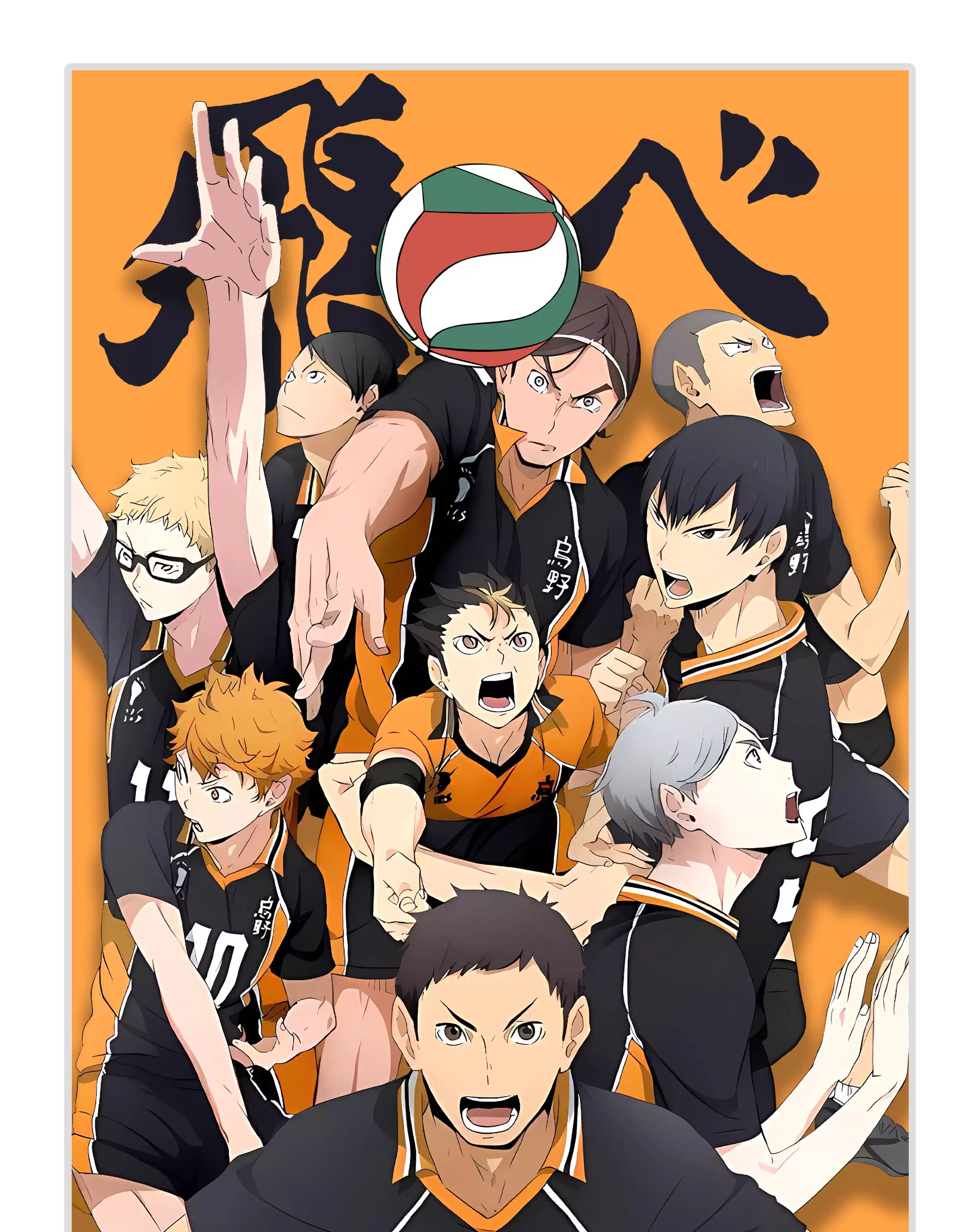 【Pre-sale】Decorative Painting of Volleyball Team-H2 Studio