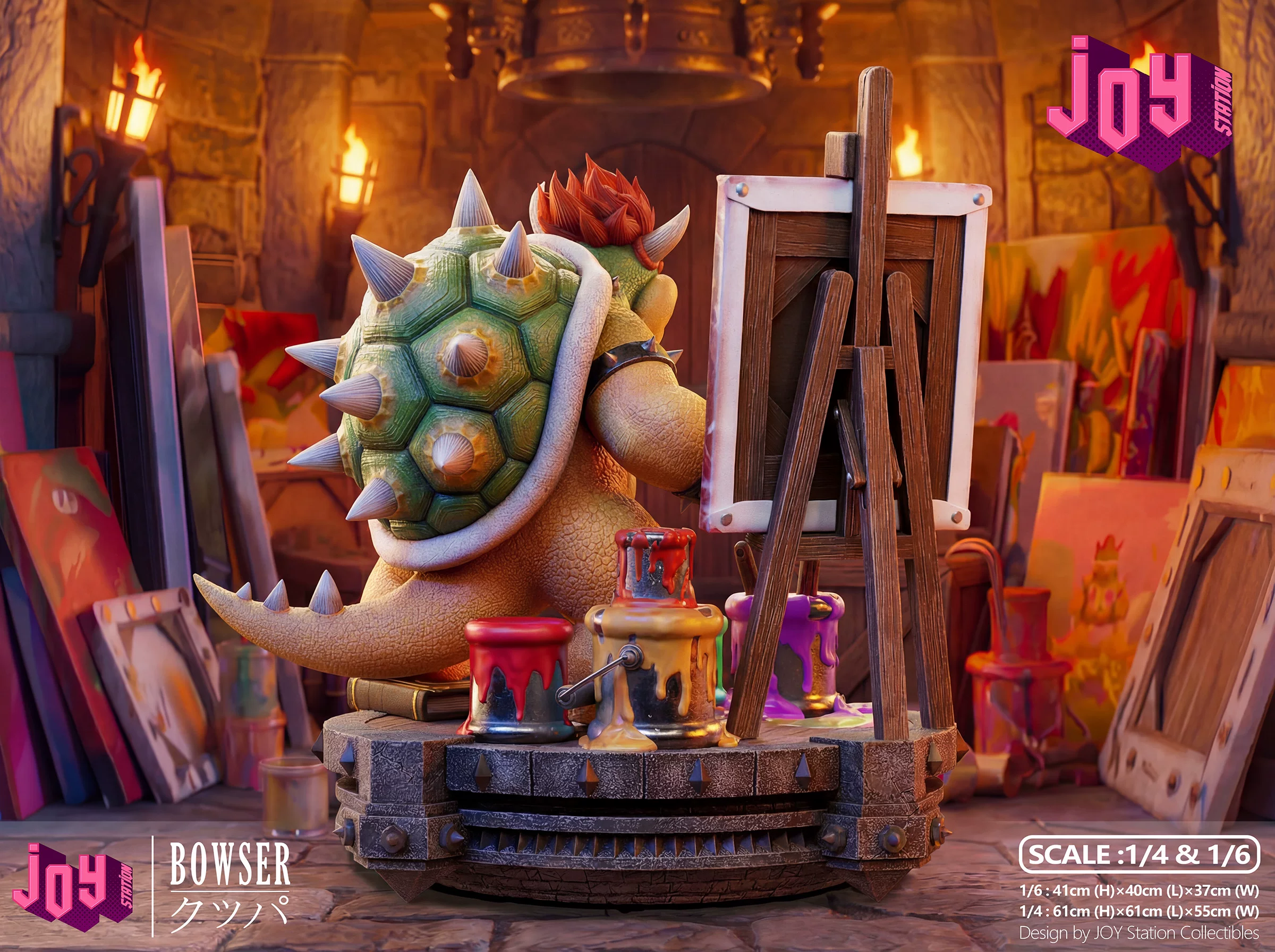 【Pre-sale】1/6 and 1/4 Scale Bowser 2.0-Joy Station Studio