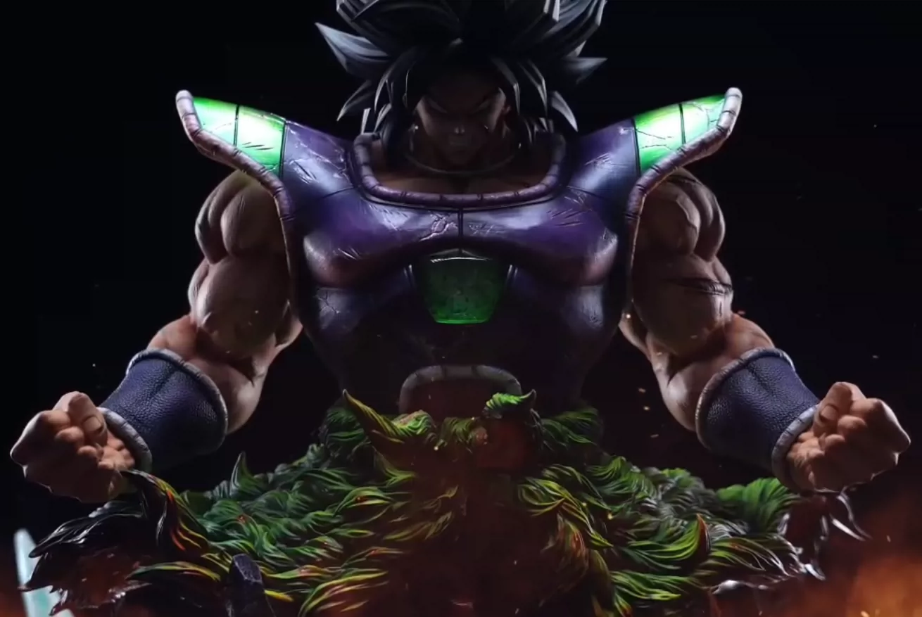 【Pre-sale】1/6 Scale Broly with LED-Dragon Ball-Miao × TOP 1 Studio