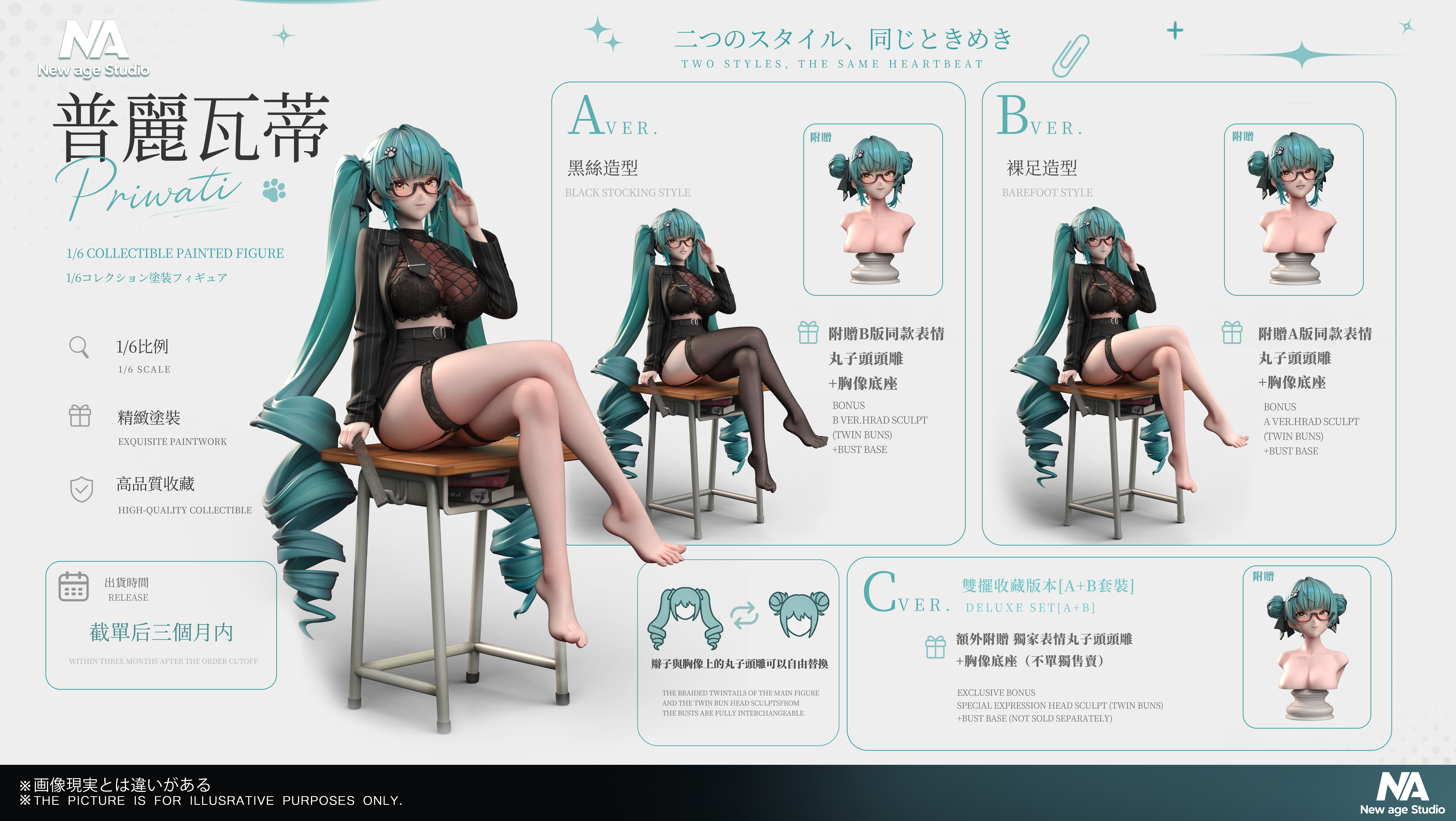 【Pre-sale】1/6 Scale Privaty-Goddess of Victory: Nikke-New Age Studio