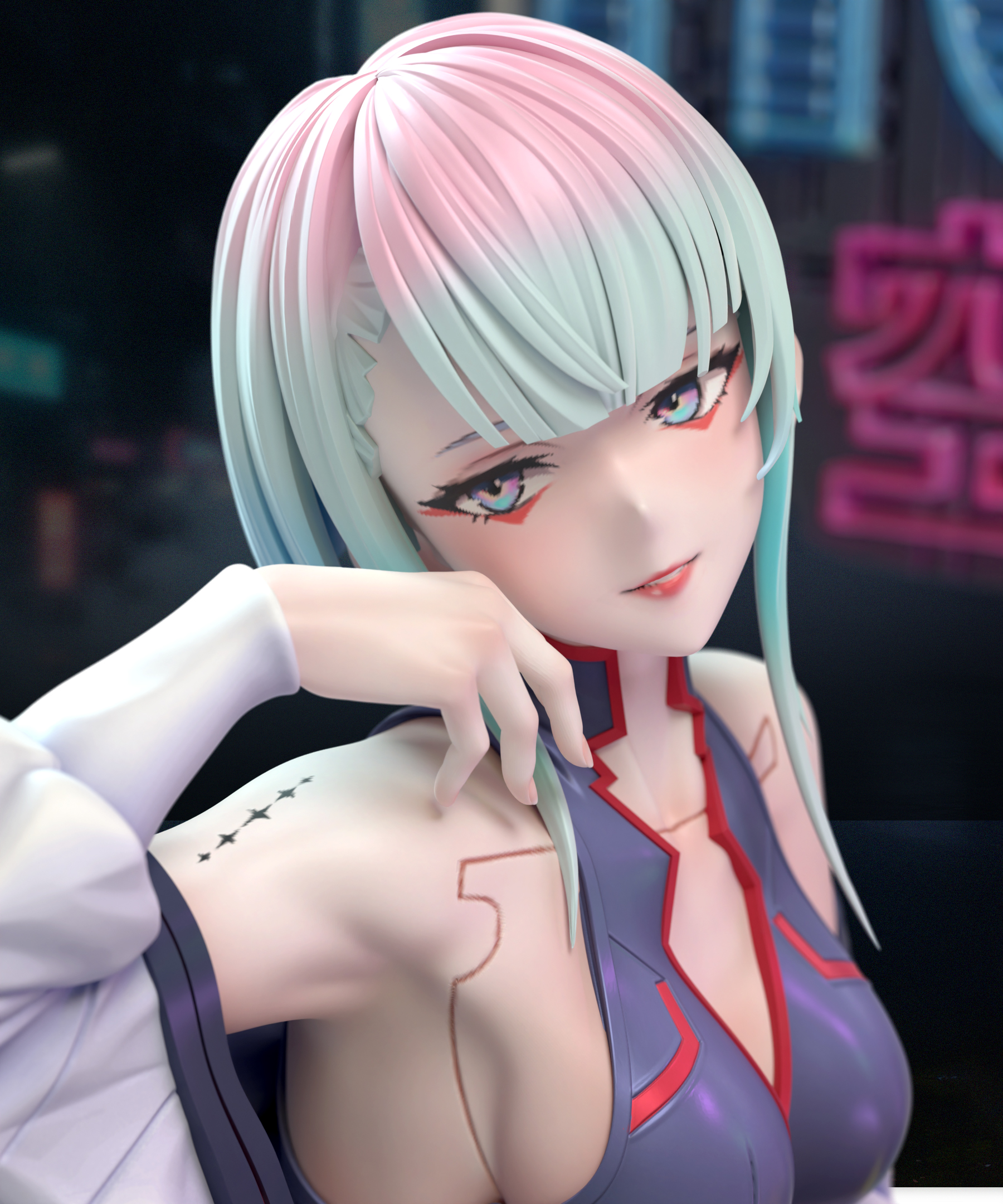 【Pre-sale】1/6 Scale Lucy-CYBERPUNK EDGERUNNERS-QBYGZ Studio