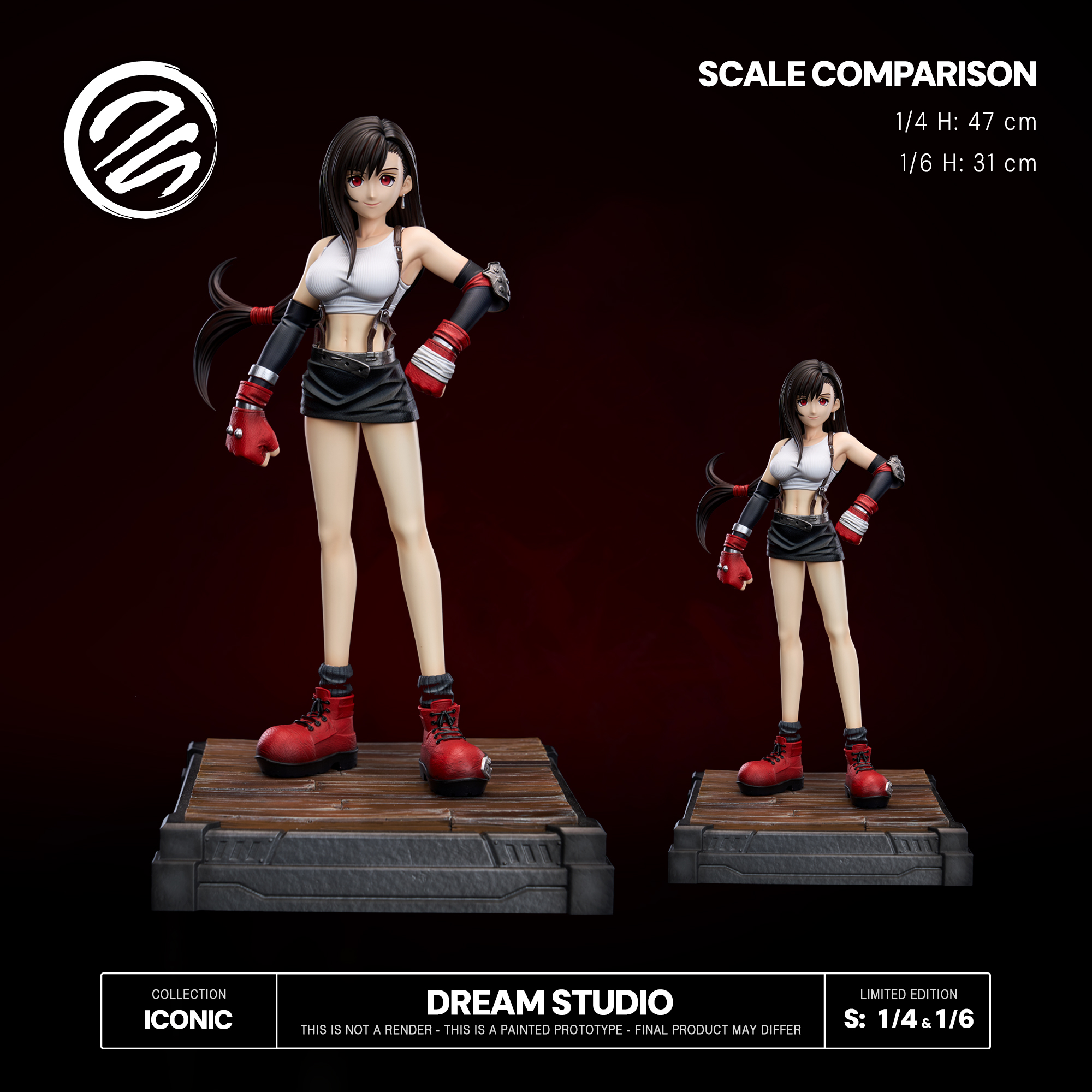【Pre-sale】1/6 and 1/4 Scale OG Tifa-Final Fantasy-Dream Studio