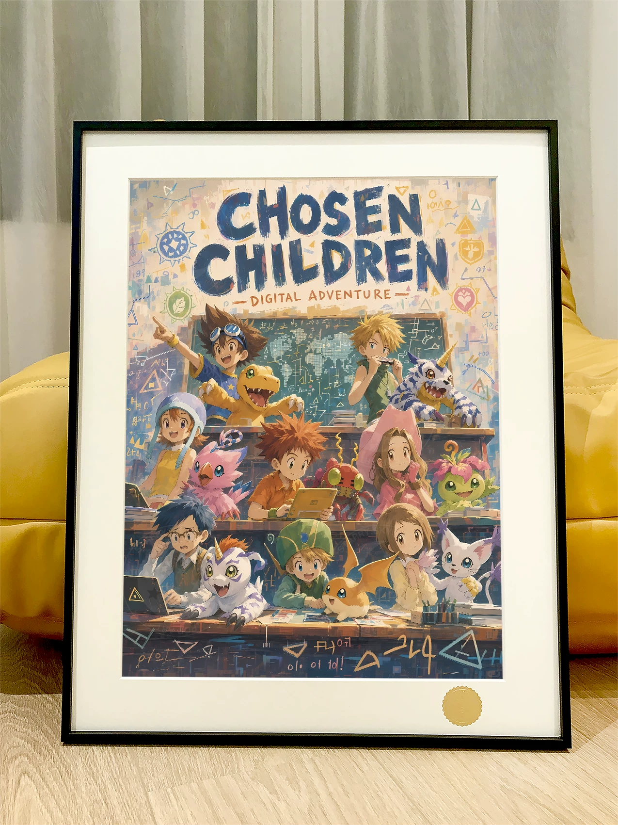 【Pre-sale】Decorative Painting of Choose Children-Digimon Adventure-XingKong Studio
