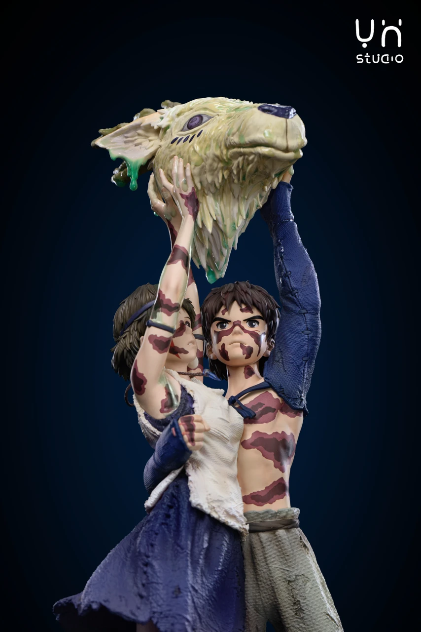 【Pre-sale】San and Ashitaka-Princess Mononoke-YH Studio