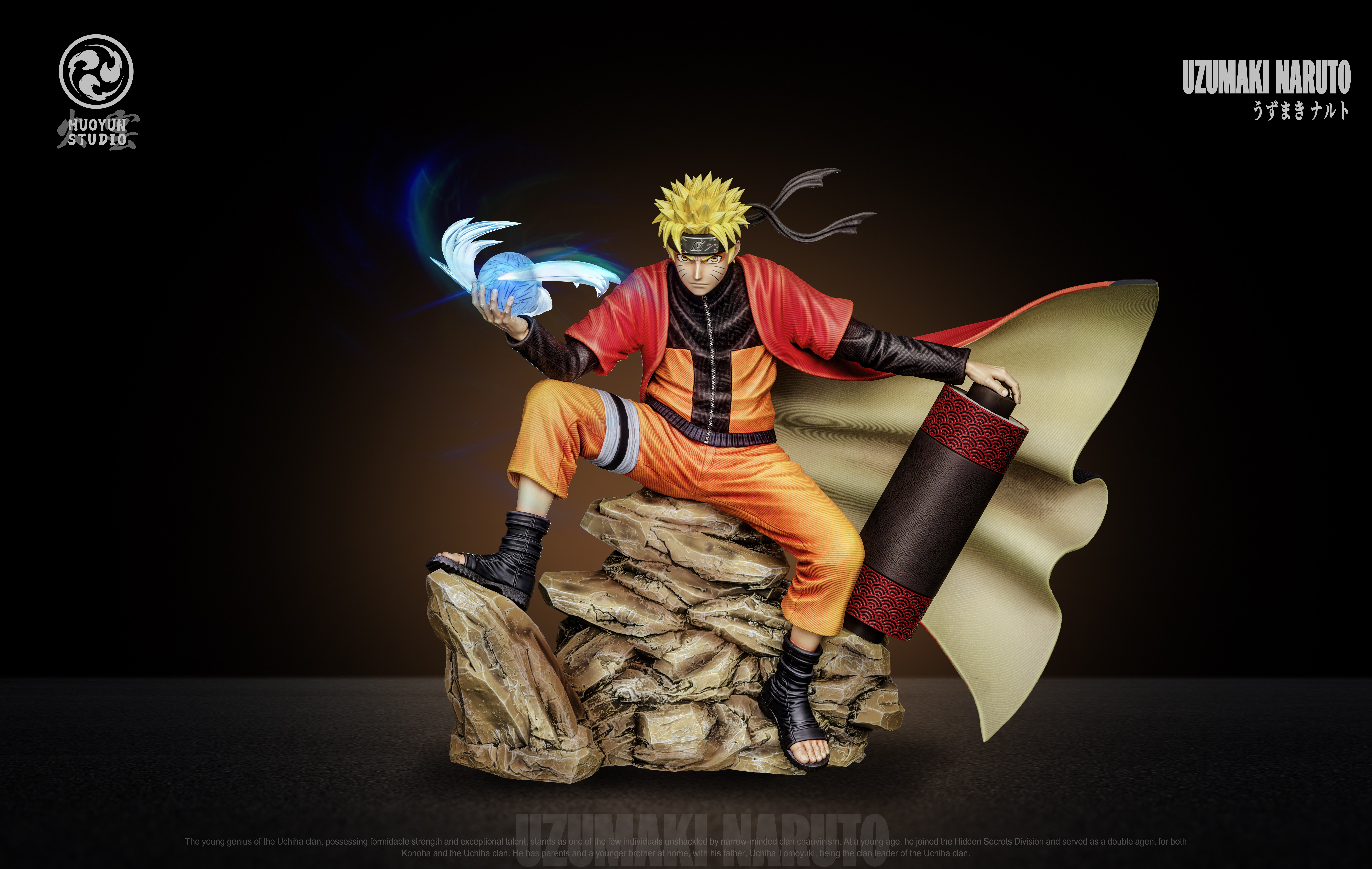 【Pre-sale】1/6 Scale 002 Nazumaki Naruto-Naruto-HuoYun Studio