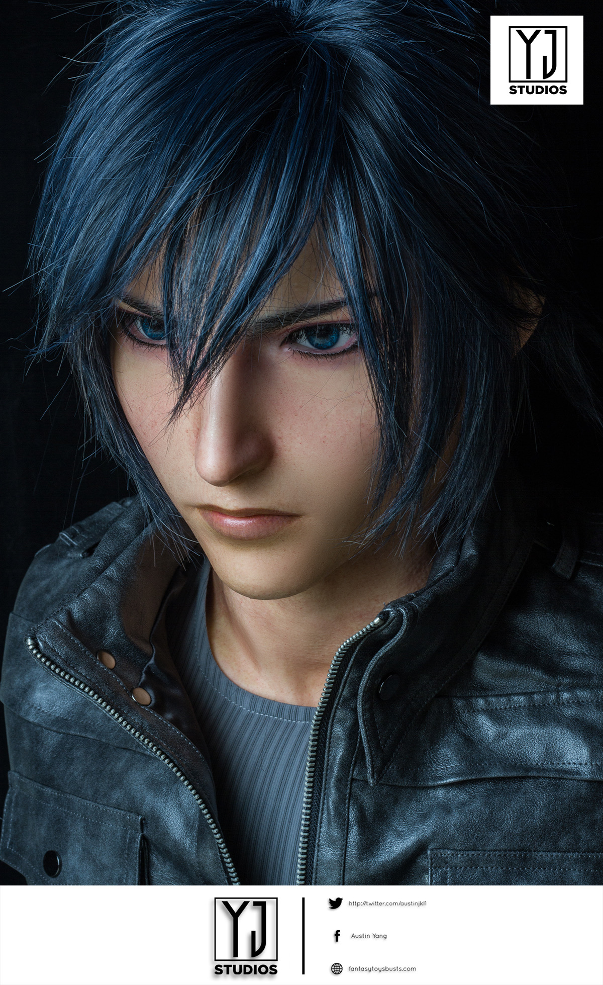 【Pre-sale】1/1 Scale Bust of Noctis Lucis Caelum-YJ Studio