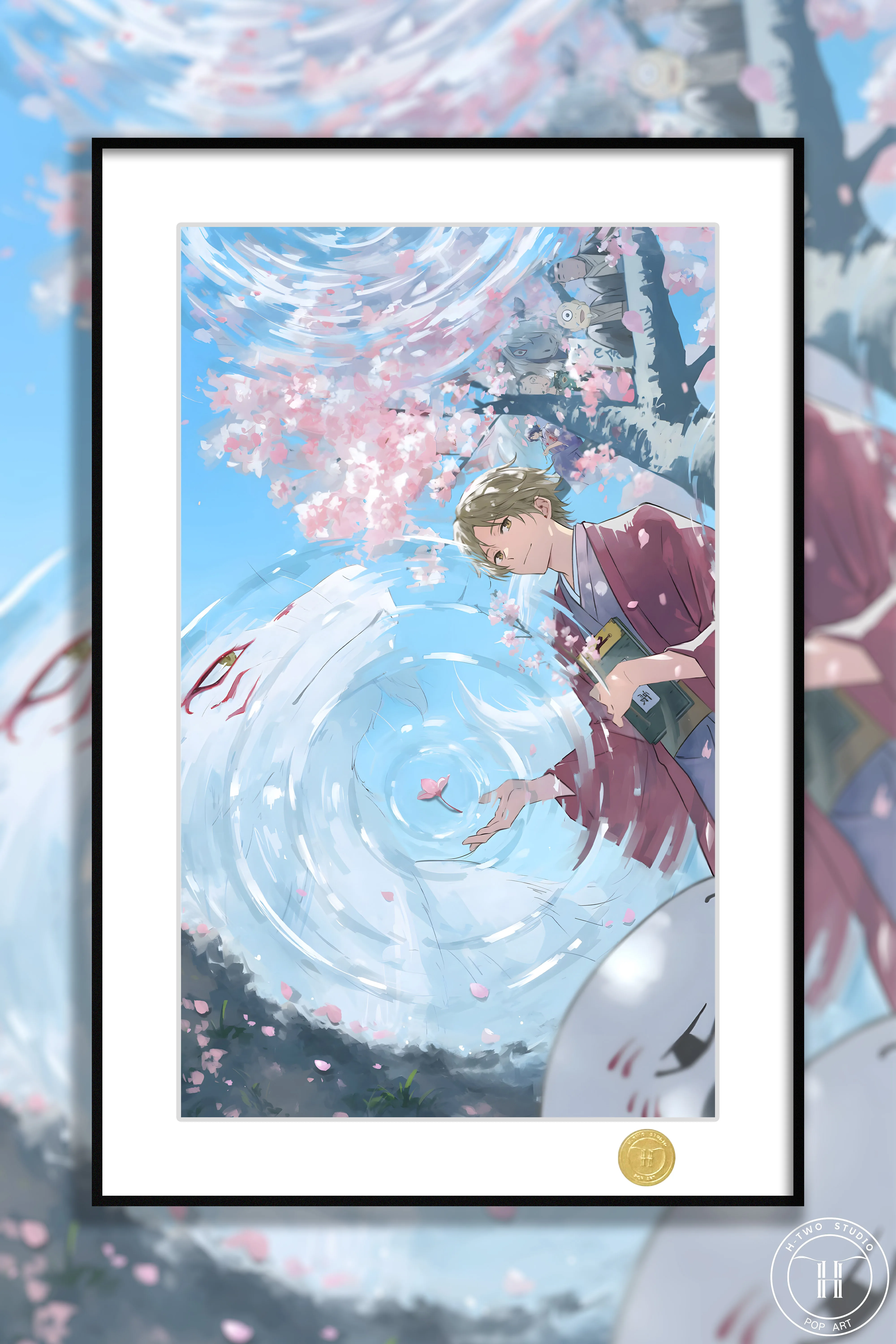 【Pre-sale】Decorative Painting of ‌Natsume Takashi‌ and Madara-Natsume's Book of Friends‌-H2 Studio