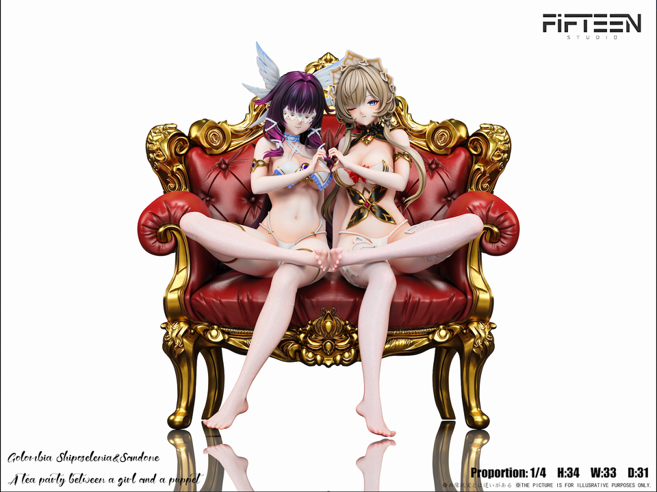 【Pre-sale】1/4 Scale Columbina and Sandrone-Genshin Impact-Fifteen Studio