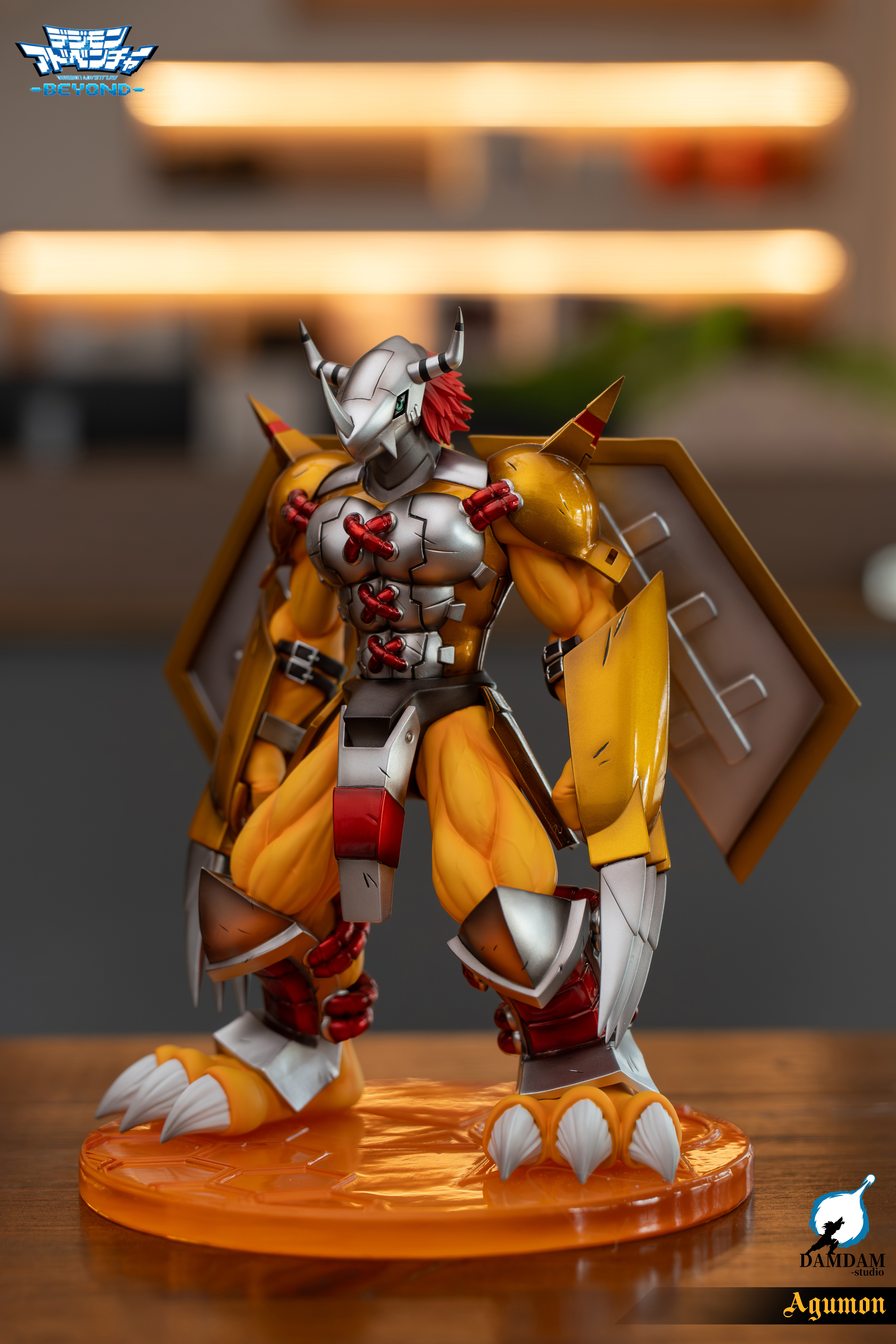 【Pre-sale】War Greymon and Agumon-Digimon Adventure-DAMDAM Studio
