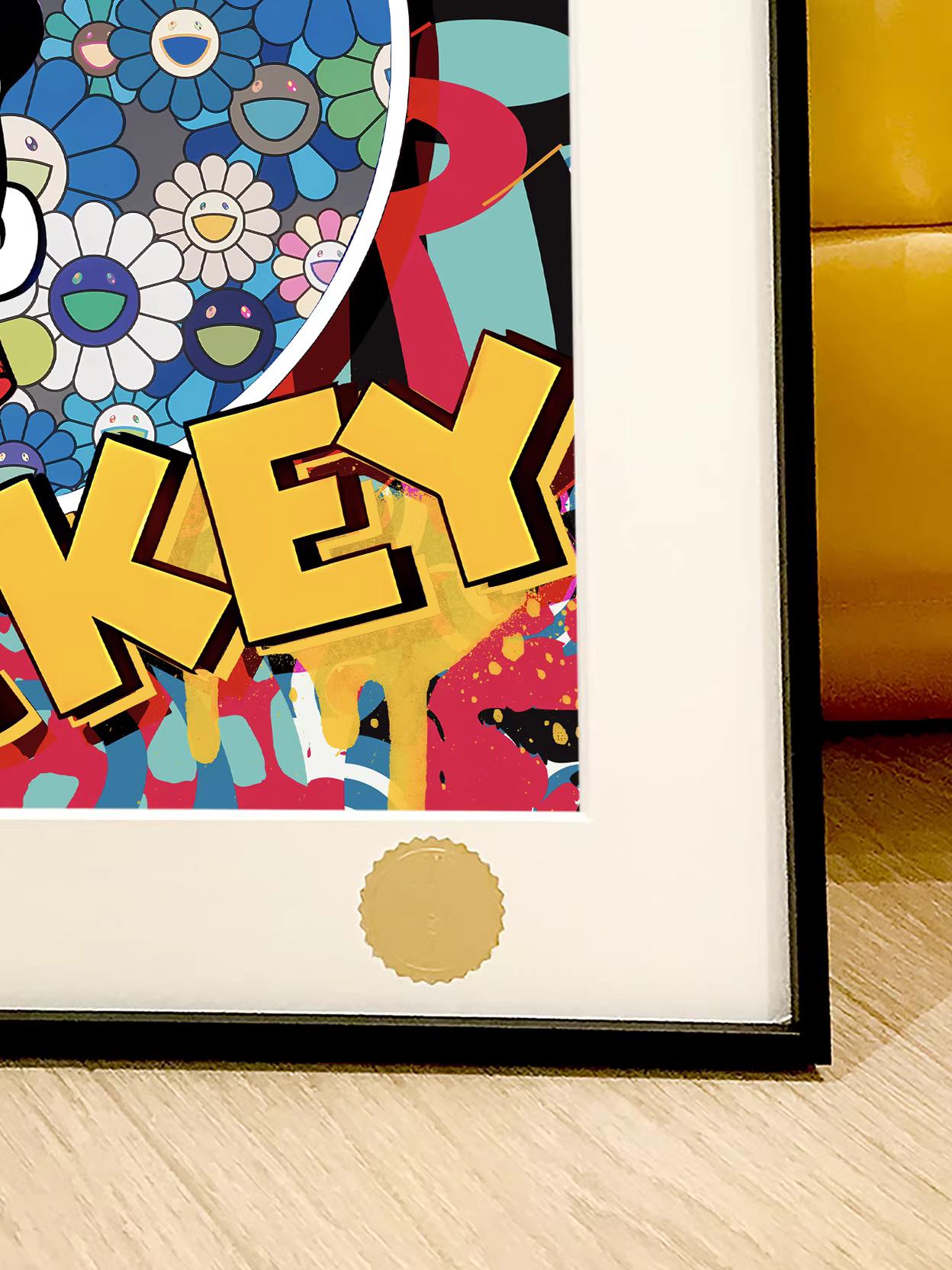 【Pre-sale】Decorative Painting of Sun Flower Mickey-XingKong Studio