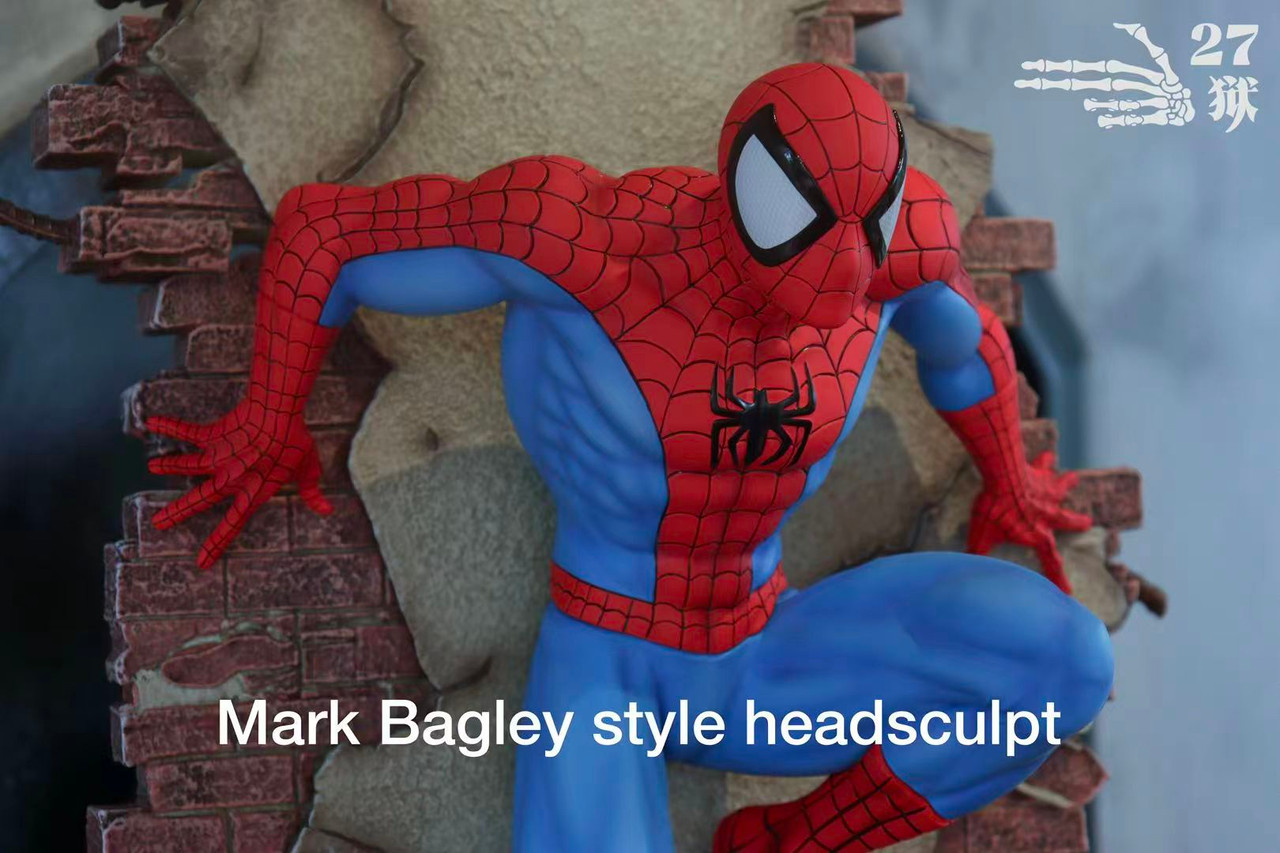 【Pre-sale】1/4 Scale Spiderman on the Wall-27abyss Studio