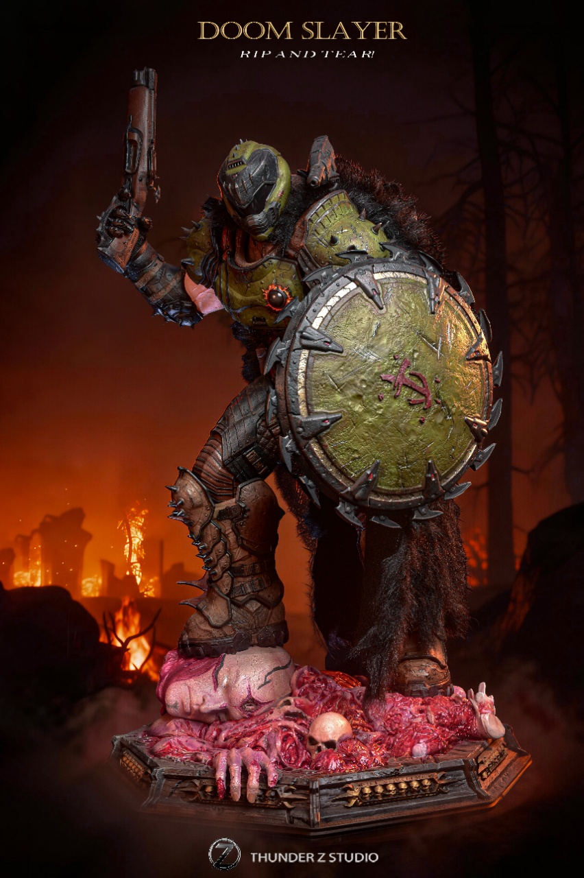 【Pre-sale】1/3 Scale Doom Slayer-THUNDER Z Studio