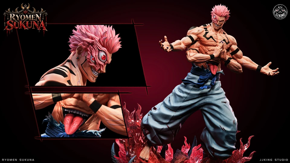 【Pre-sale】1/6 Scale Sukuna-Jujutsu Kaisen-JJking Studio