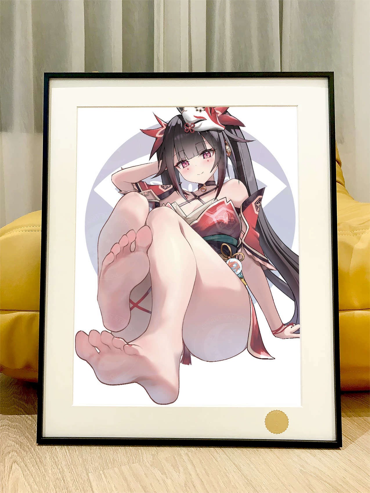 【Pre-sale】Decorative Painting of Sitting Sparkle-XingKong Studio