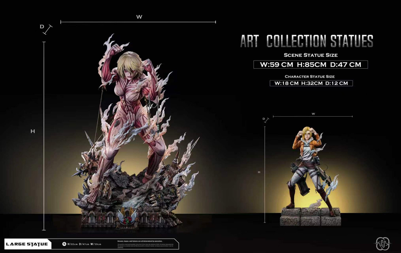 【Pre-sale】1/6 Scale Annie Leonhart and Female Titan-Attack on Titan-Hertz Studio