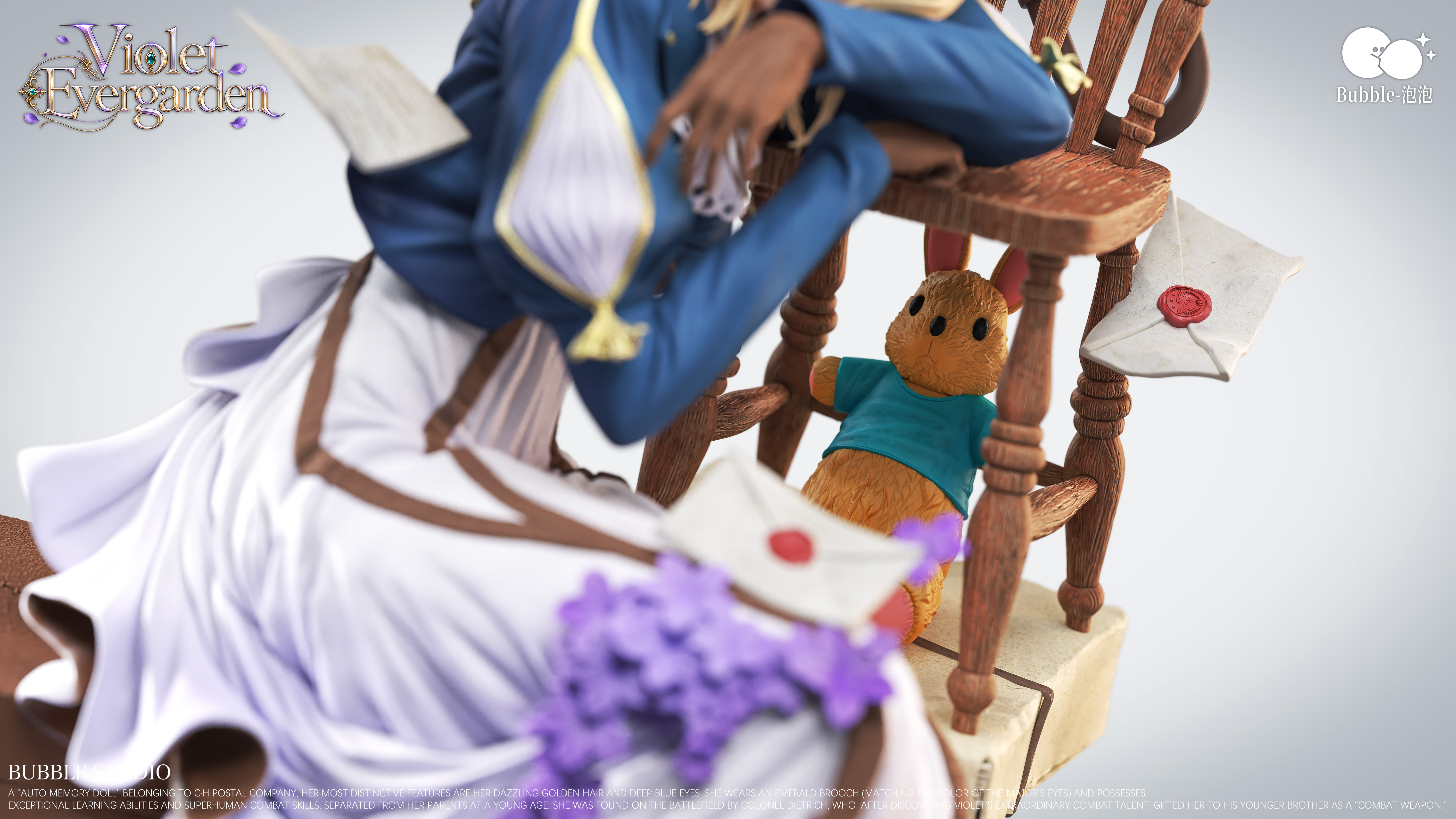 【Pre-sale】1/6 and 1/4 Scale Violet-Violet Evergarden-Bubble Studio