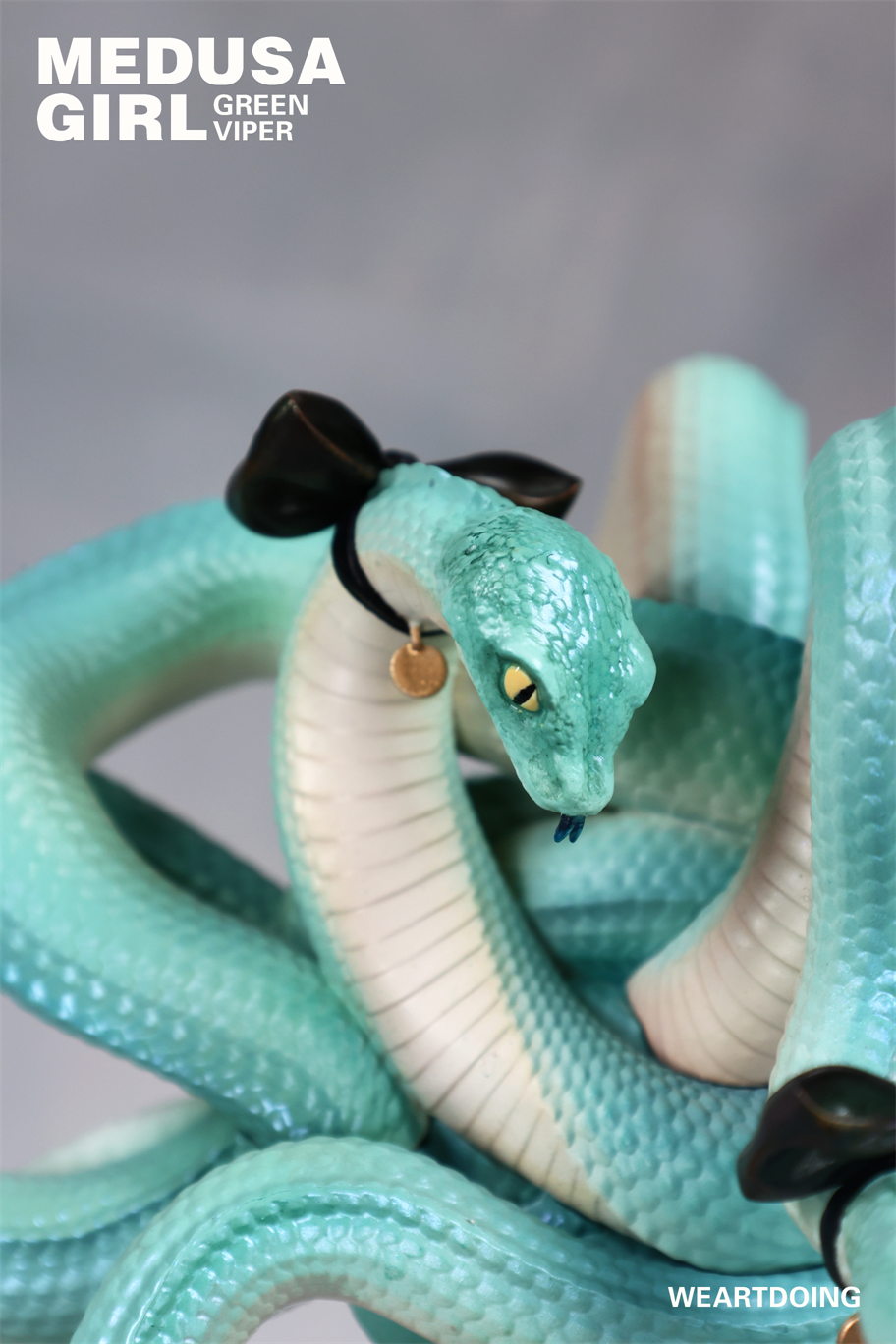 【Pre-sale】Medusa Girl-Green Viper and Crimson Viper-WeArtDoing Studio