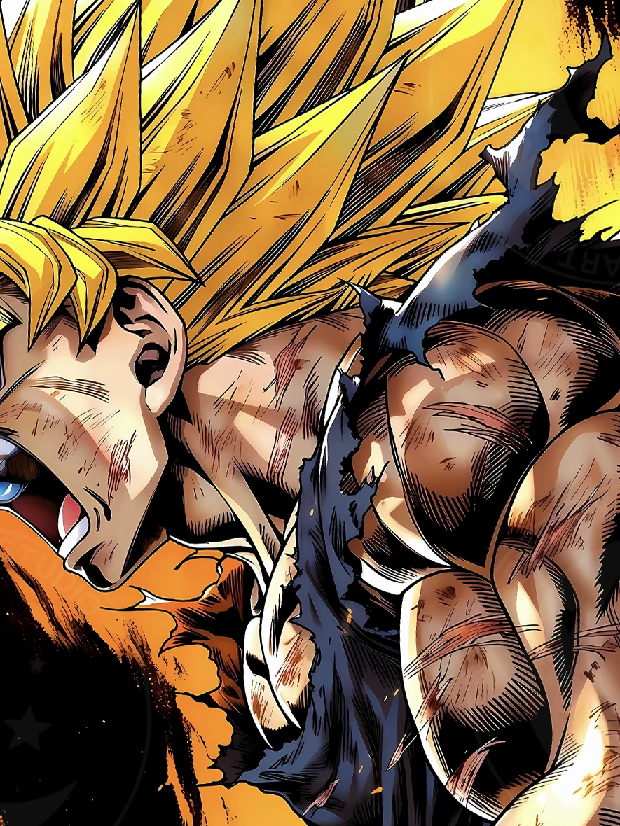 【Pre-sale】Decorative Painting of Saiya Goku-Dragon Ball-XingKong Studio