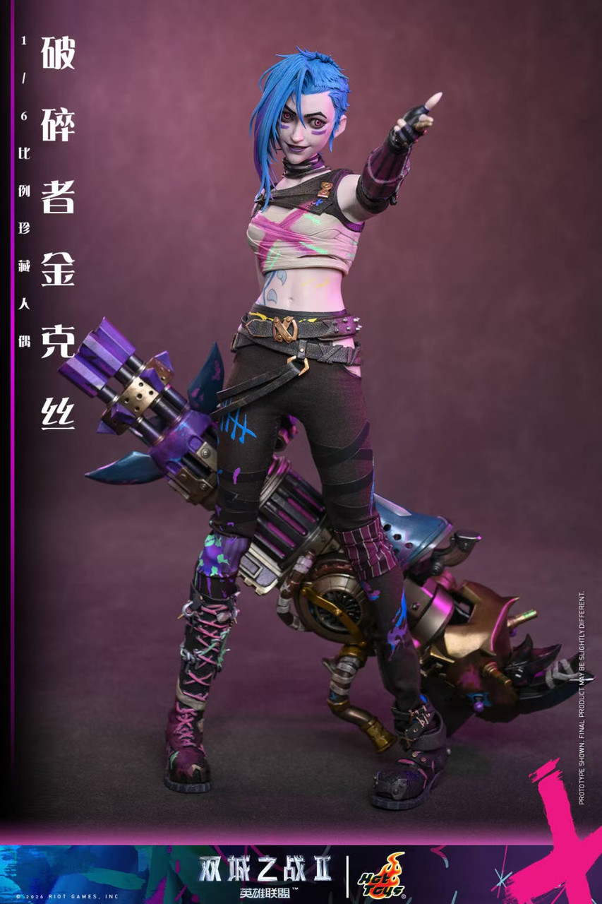 【Pre-sale】1/6 Scale Arcane 2 Jinx-League of Legends (LOL)-Hot Toys Studio