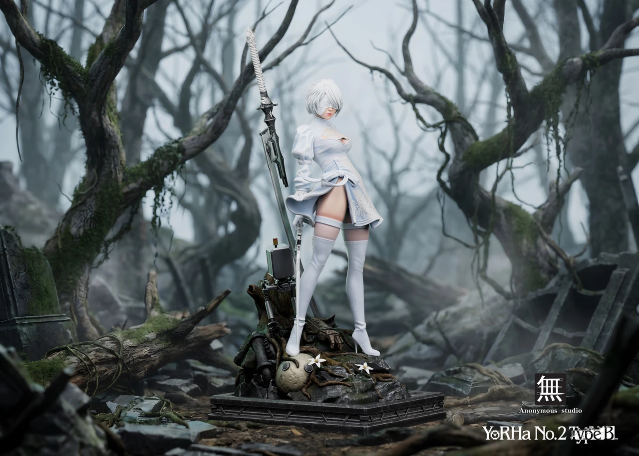【Pre-sale】1/6 and 1/4 Scale NieR 2B-NieR:Automata-Anonymous Studio