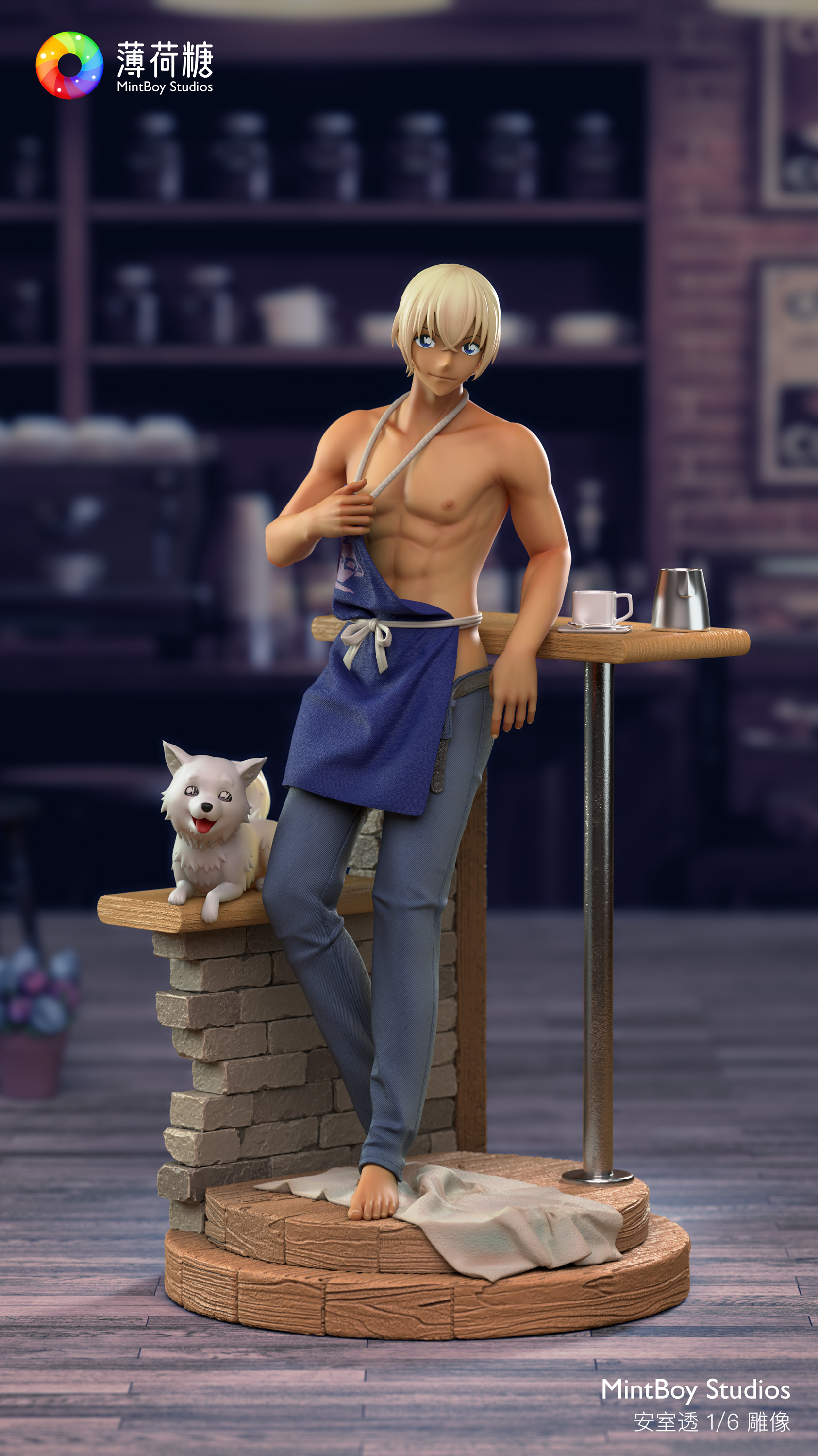 【Pre-sale】1/6 Scale Zero Furuya Rei-Detective Conan-MintBoy Studio