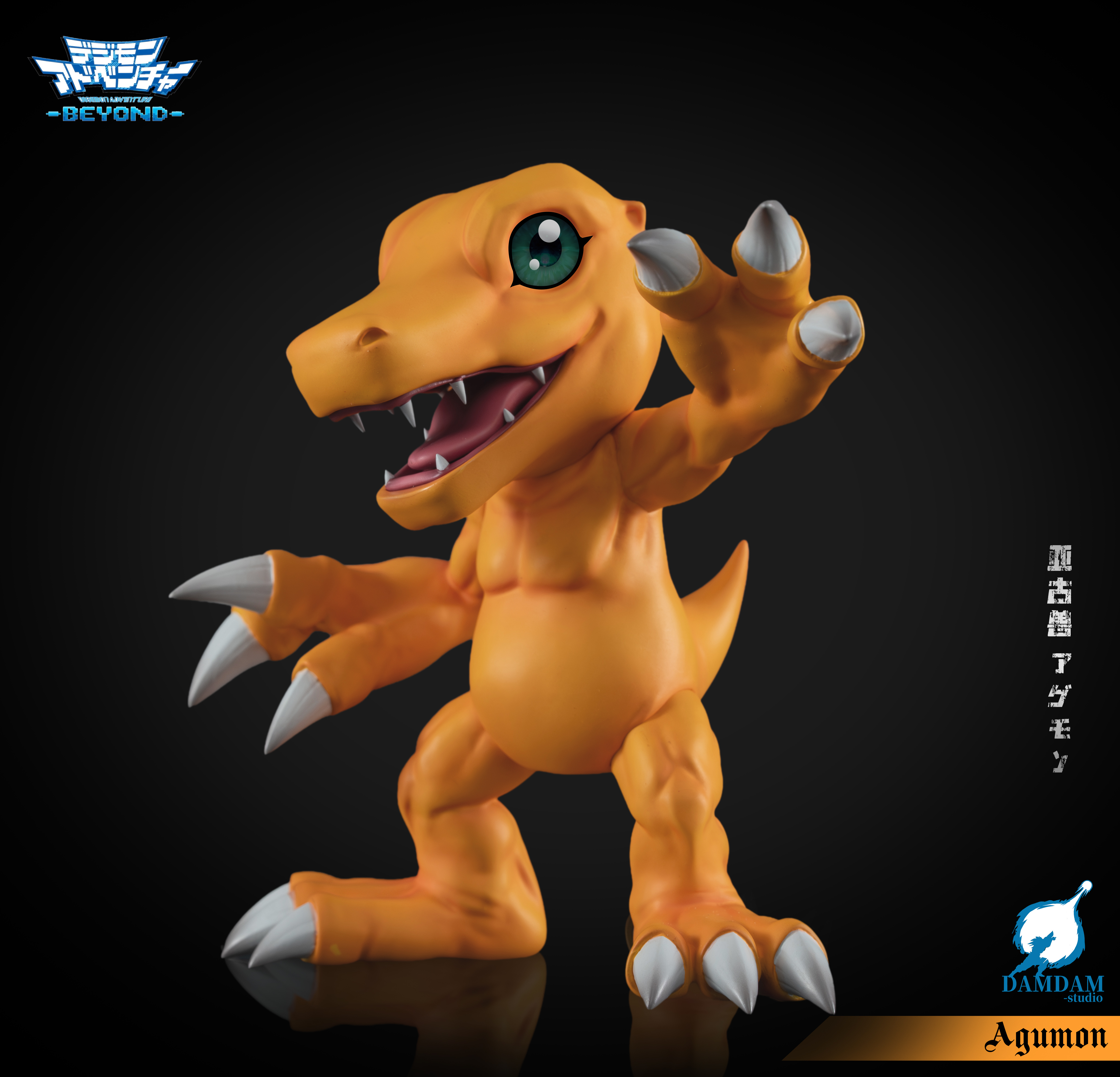 【Pre-sale】War Greymon and Agumon-Digimon Adventure-DAMDAM Studio
