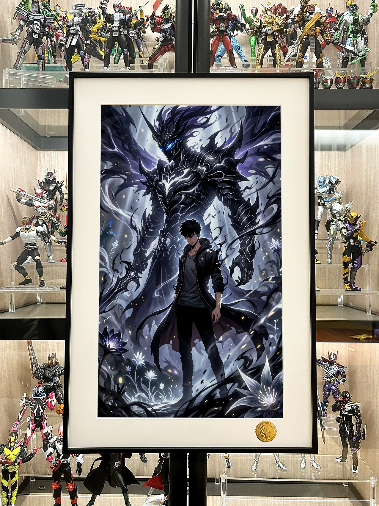 【Pre-sale】Decorative Painting of Dark Sung Jin Woo-Solo Leveling-XingKong Studio