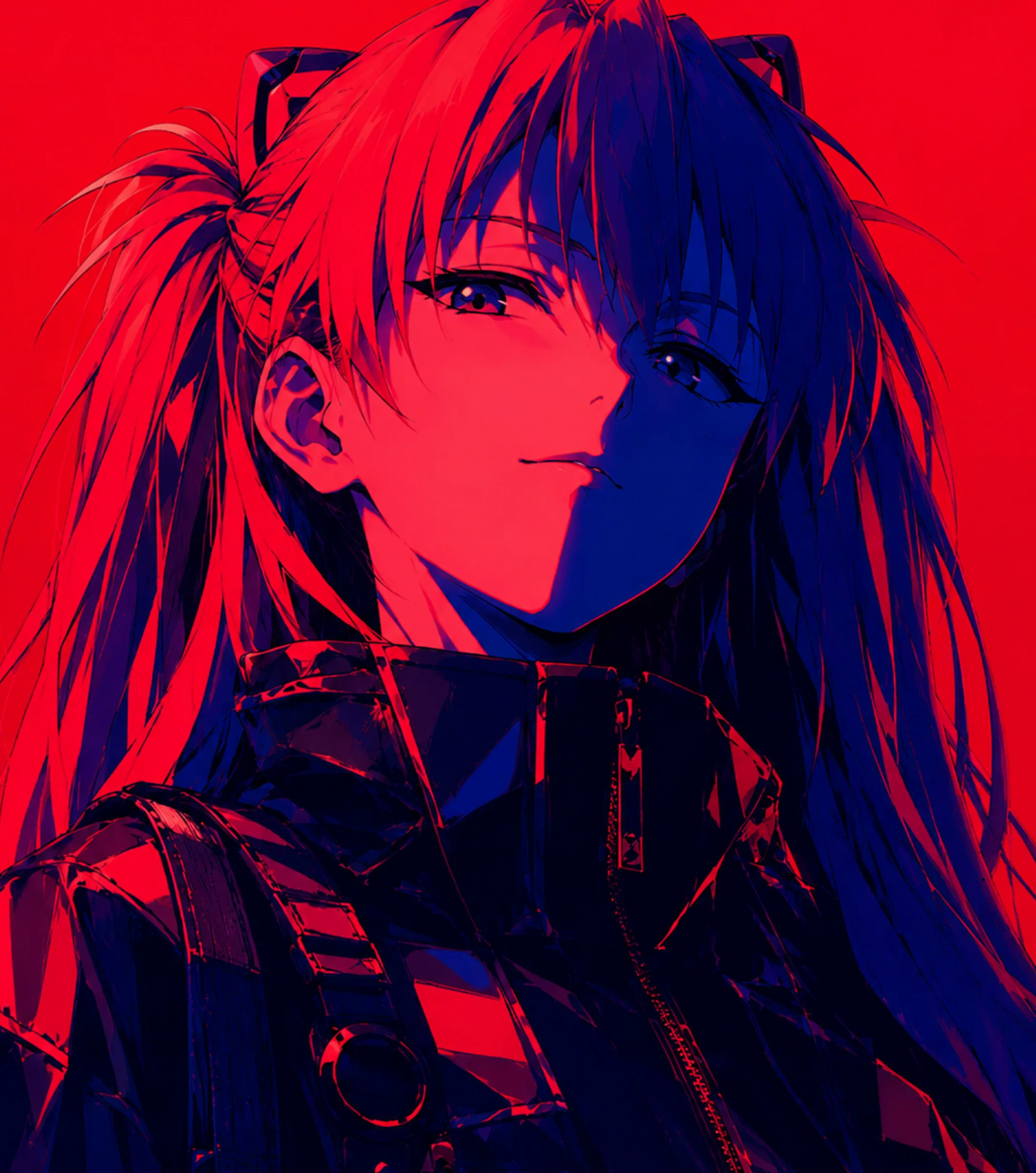 【Pre-sale】Decorative Painting of Cyber Asuka-EVA-H2 Studio