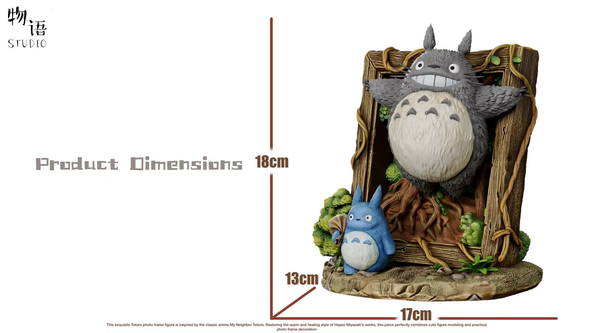 【Pre-sale】Frame Totoro-My Neighbor Totoro-WuYu Studio