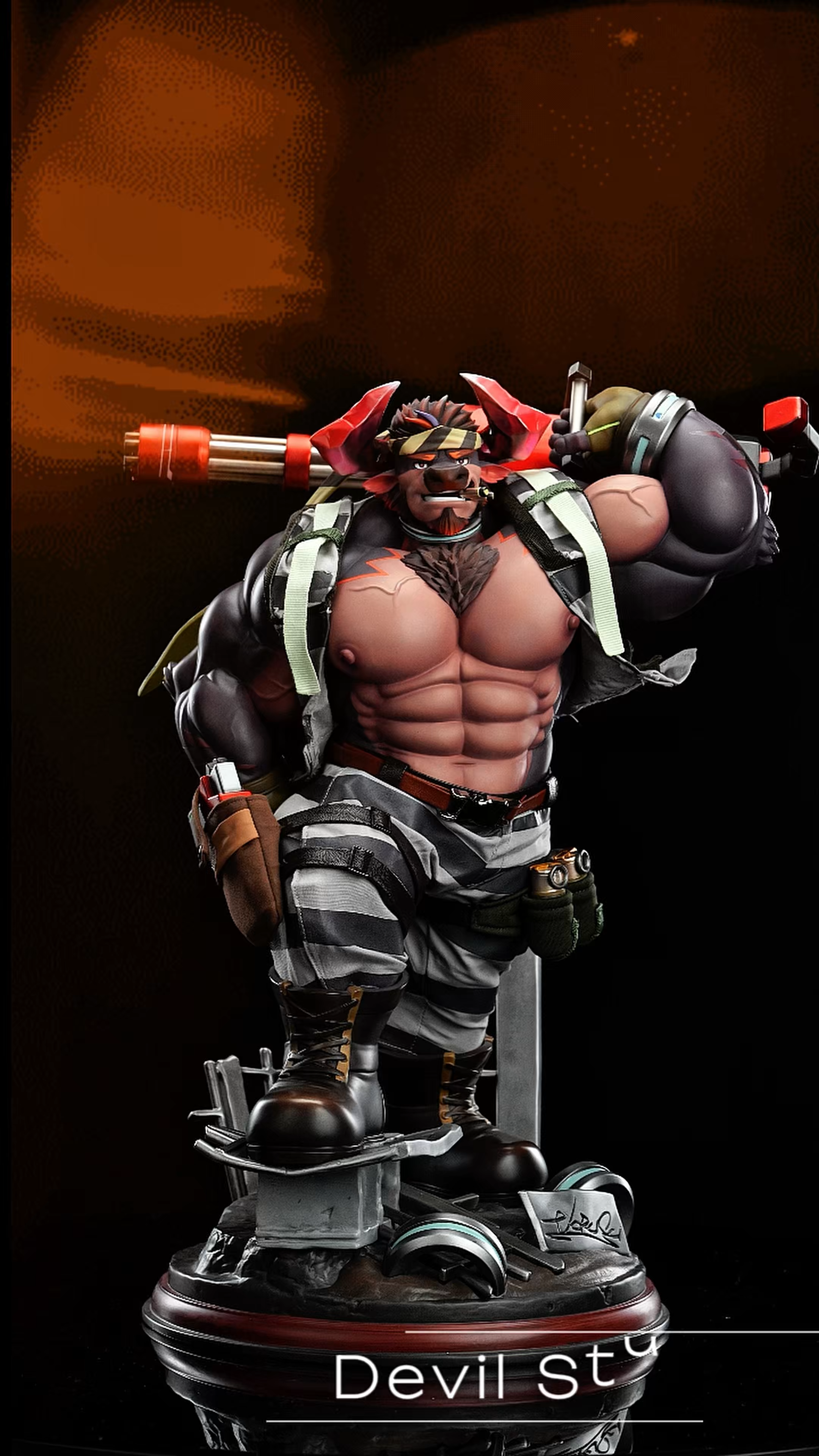 【Pre-sale】1/5 Scale Obsidius-Live A Hero-Devil Studio